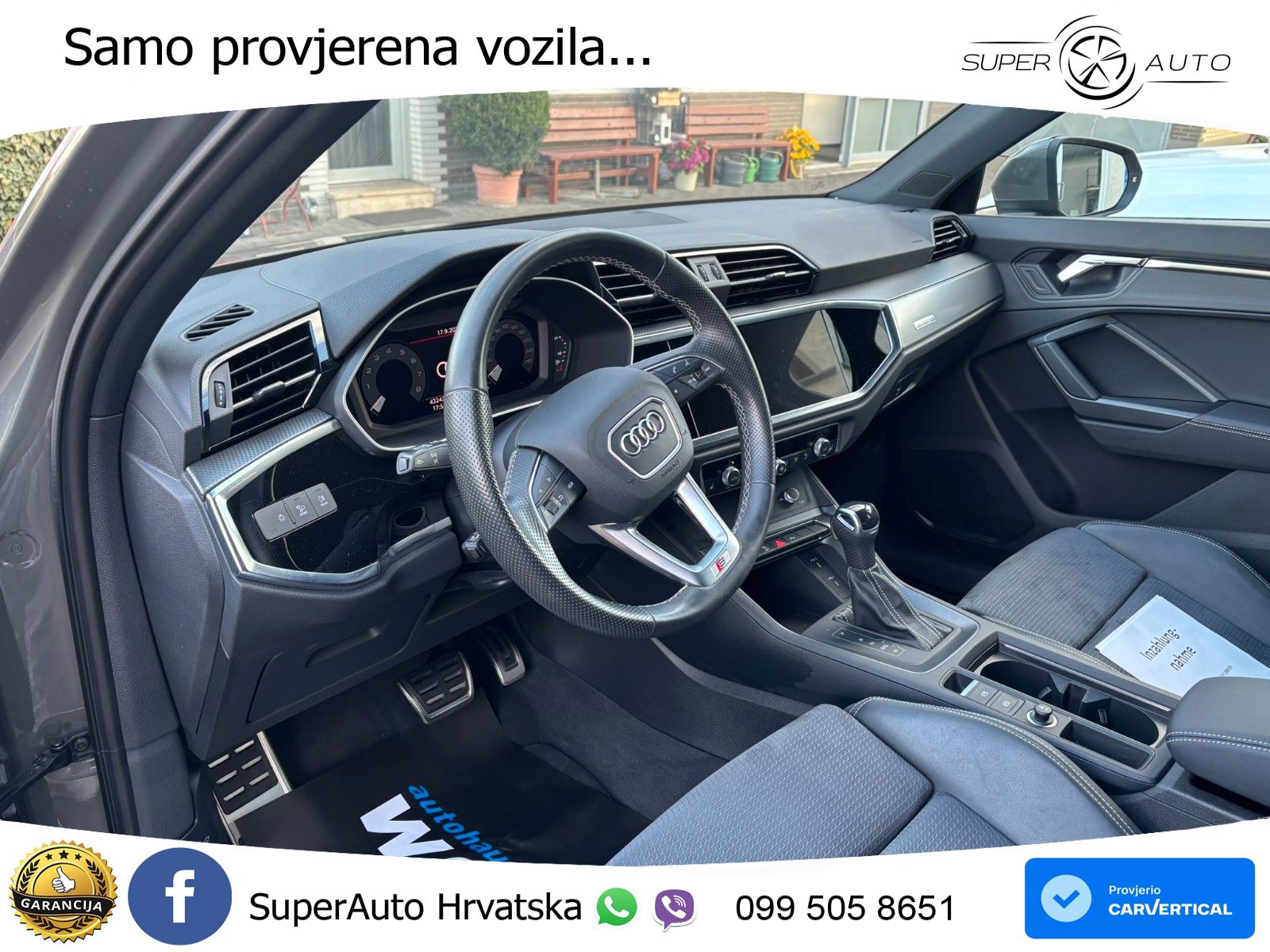 Audi Q3 40 TFSI (190 KS) quattro S tronic S line LED+GR SJED+ACC