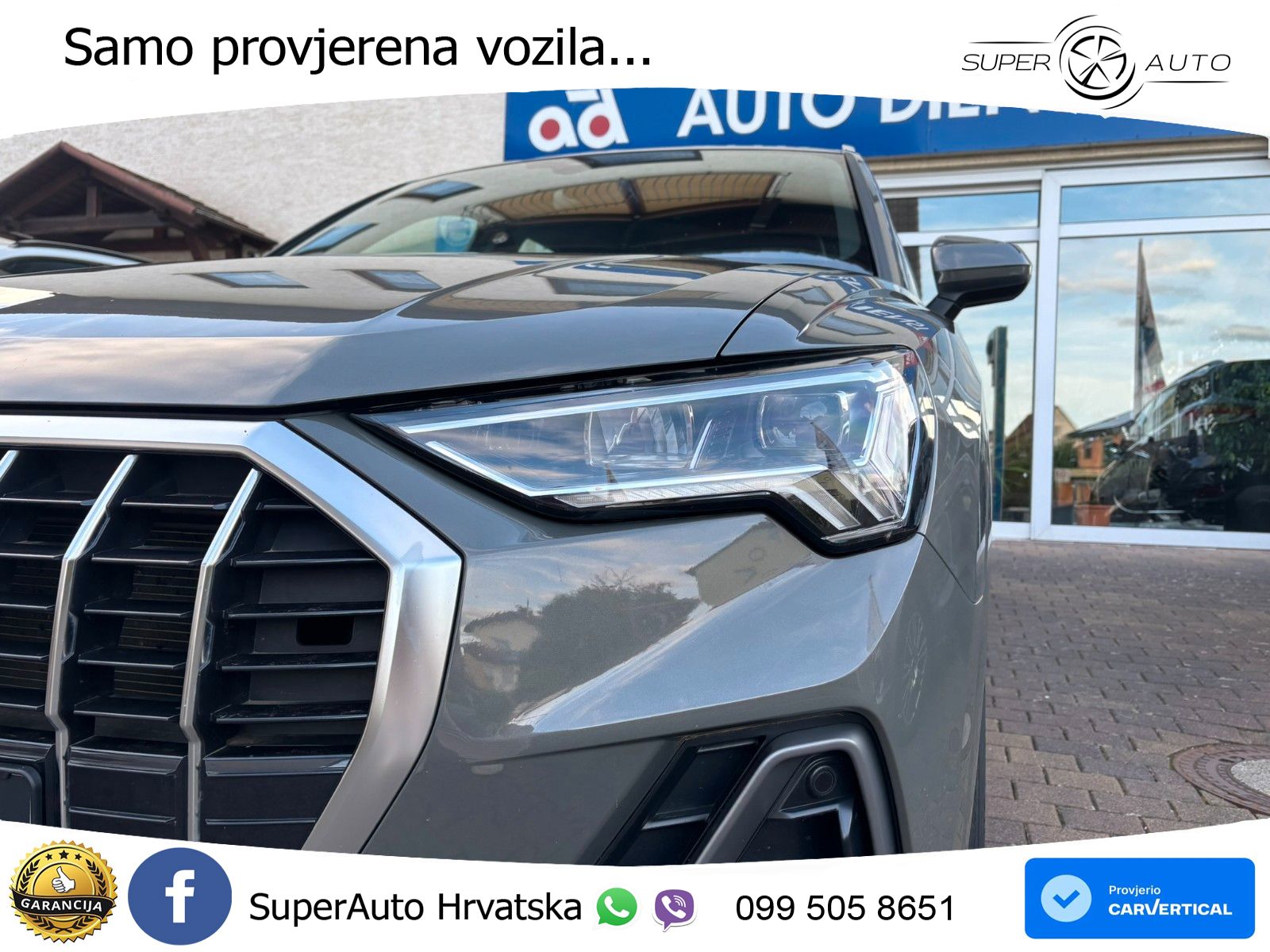 Audi Q3 40 TFSI (190 KS) quattro S tronic S line LED+GR SJED+ACC