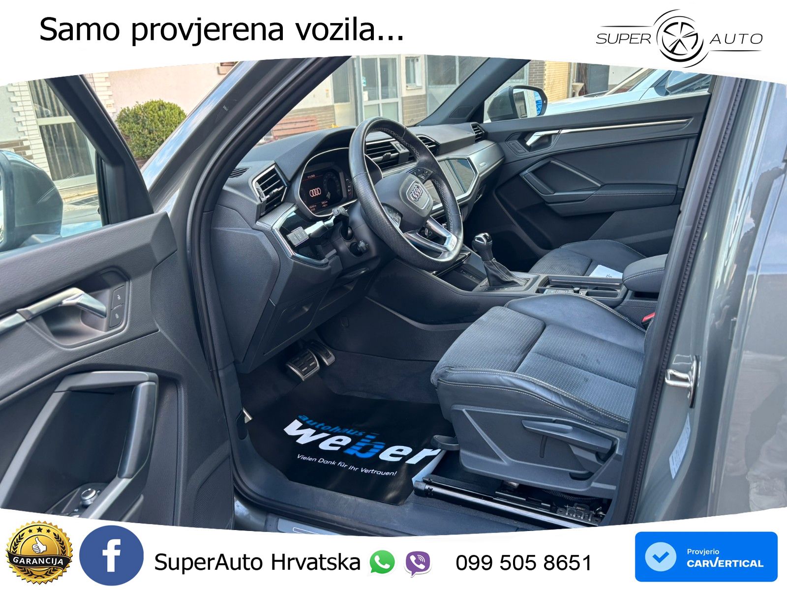 Audi Q3 40 TFSI (190 KS) quattro S tronic S line LED+GR SJED+ACC