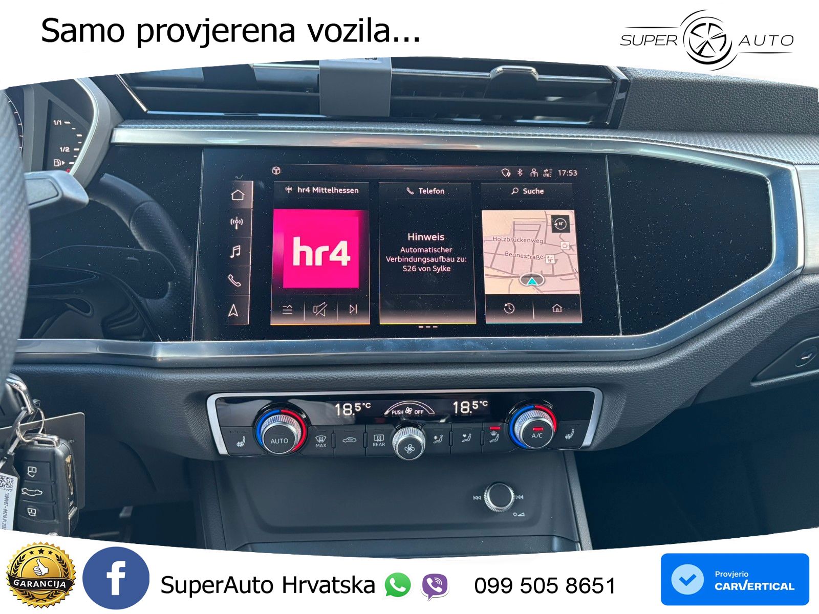 Audi Q3 40 TFSI (190 KS) quattro S tronic S line LED+GR SJED+ACC