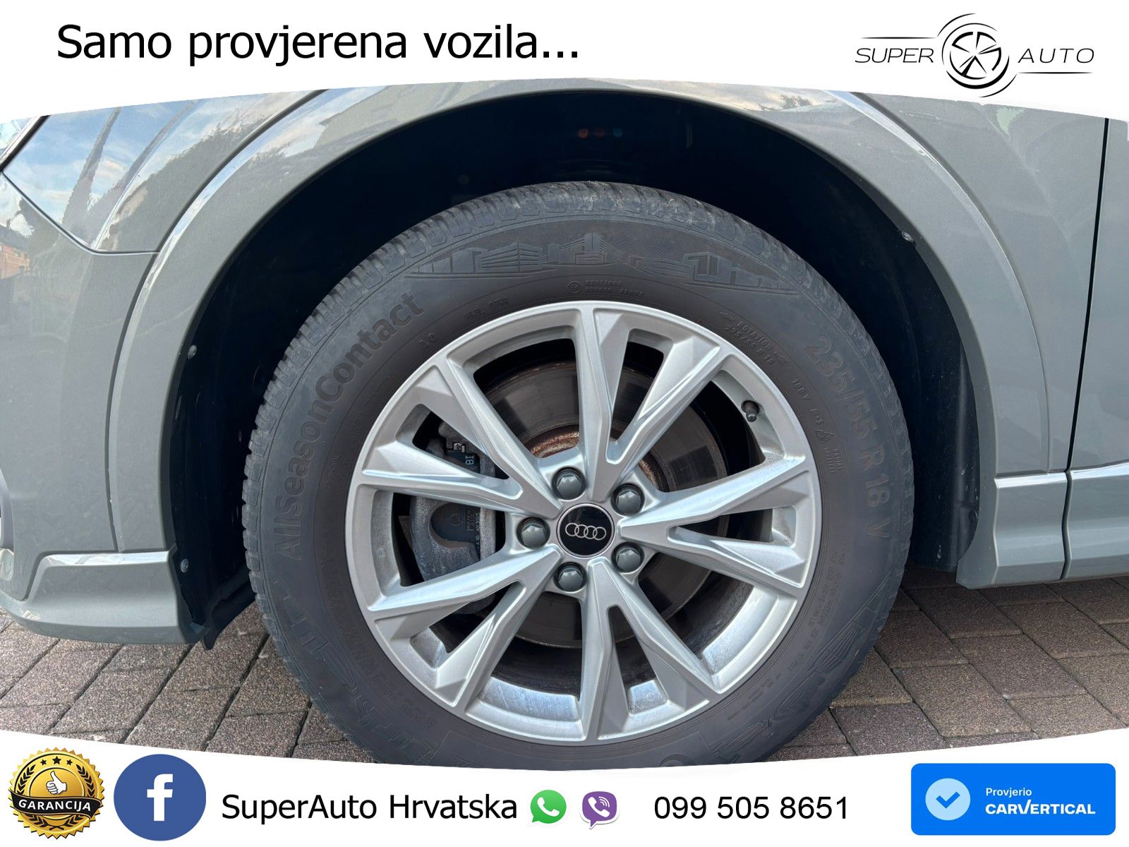 Audi Q3 40 TFSI (190 KS) quattro S tronic S line LED+GR SJED+ACC