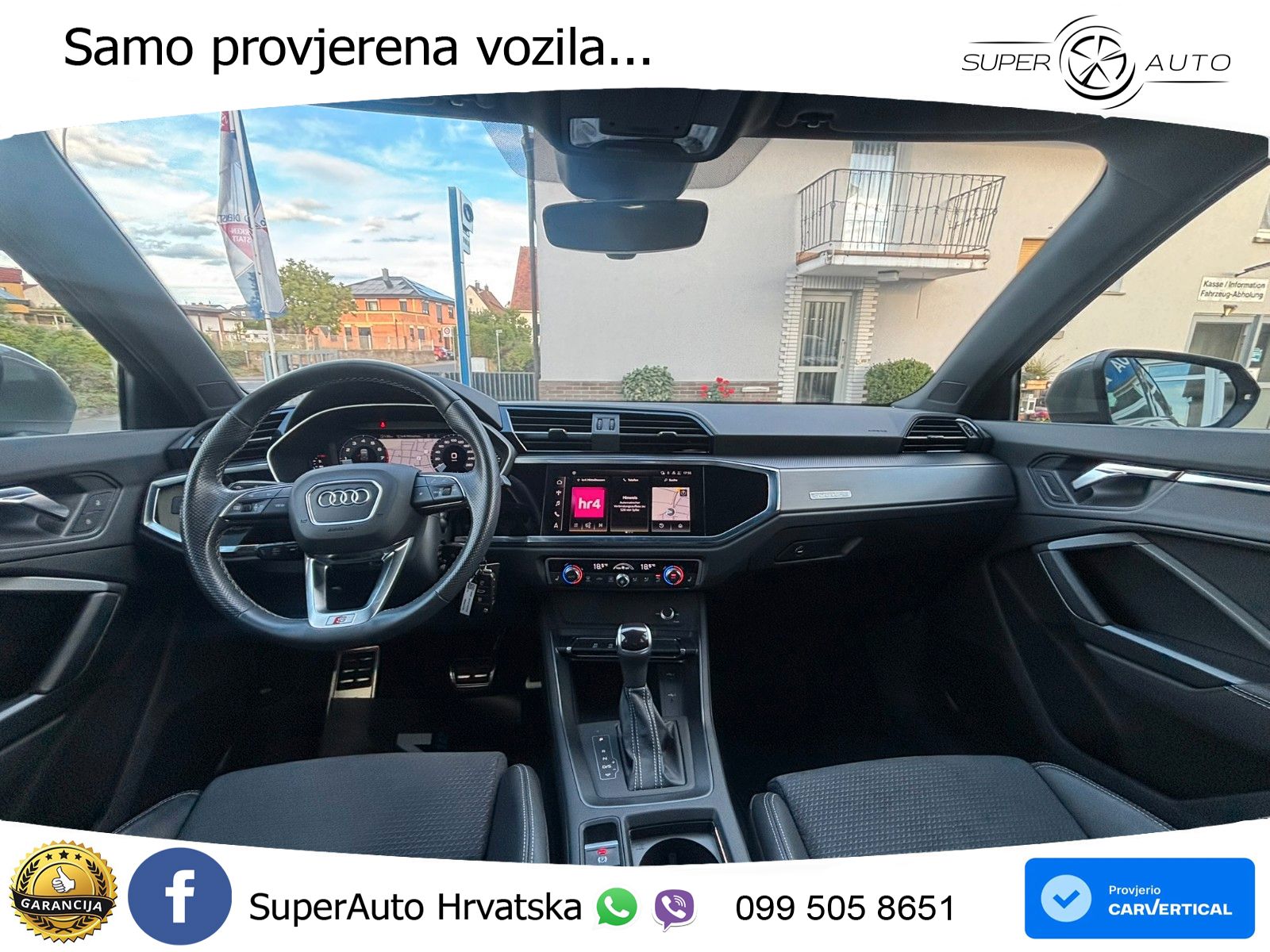 Audi Q3 40 TFSI (190 KS) quattro S tronic S line LED+GR SJED+ACC