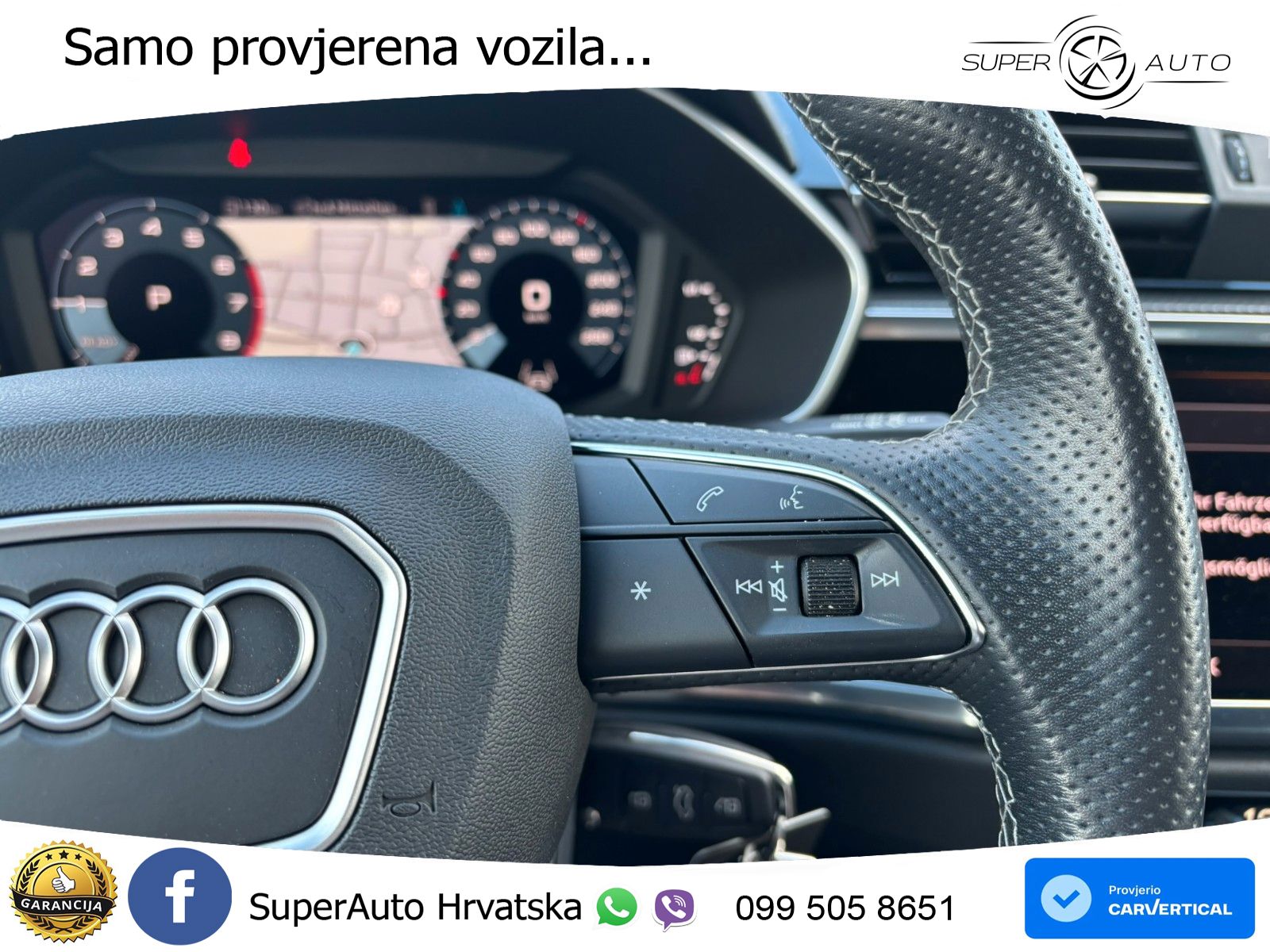 Audi Q3 40 TFSI (190 KS) quattro S tronic S line LED+GR SJED+ACC