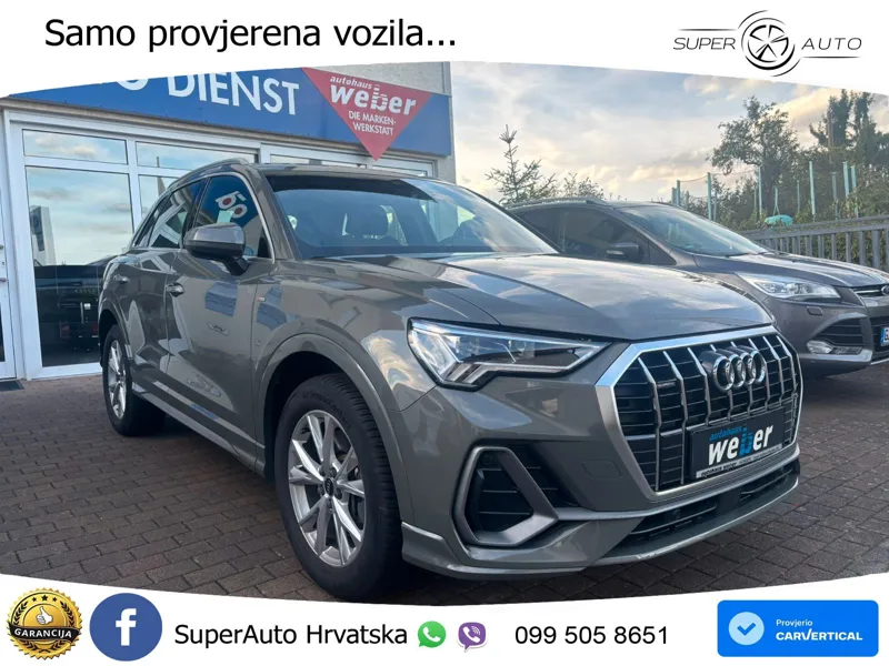 Audi Q3 40 TFSI (190 KS) quattro S tronic S line LED+GR SJED+ACC