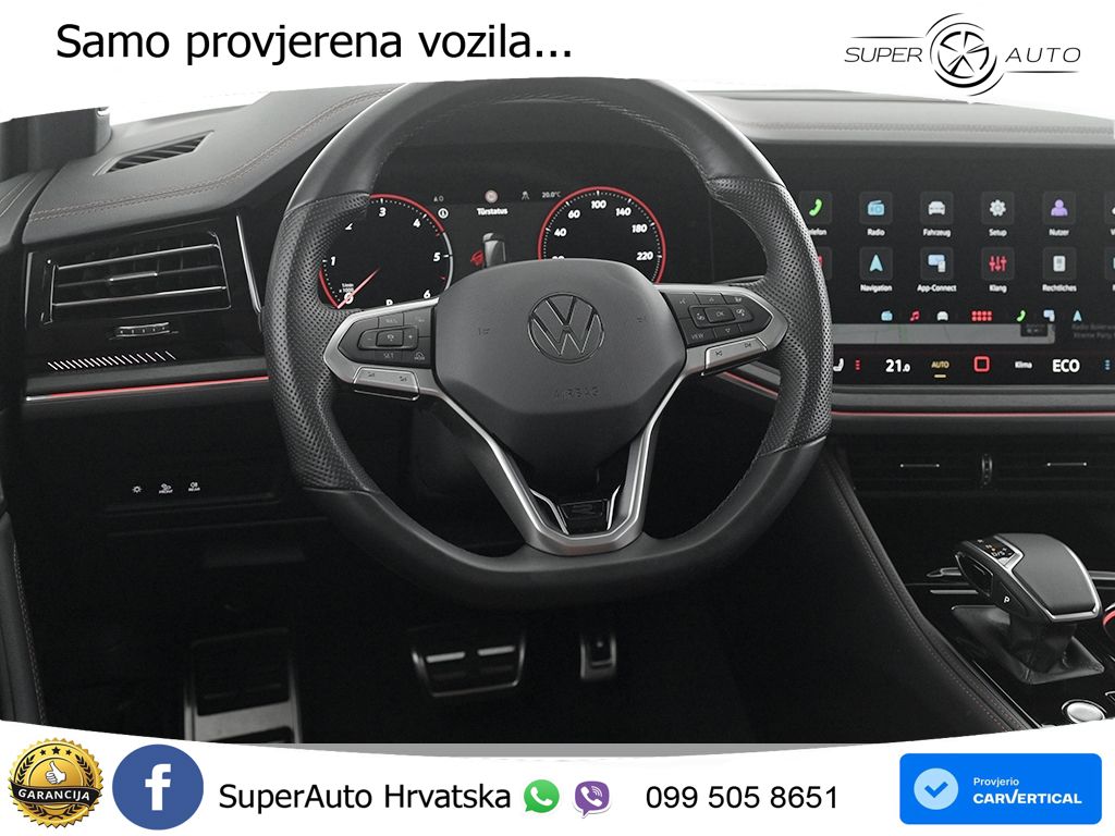 Volkswagen Touareg 3.0 V6 TDI (231 KS) 4MOTION Tiptronic ZRAČNI+ACC+GR SJED+KAM+PANO