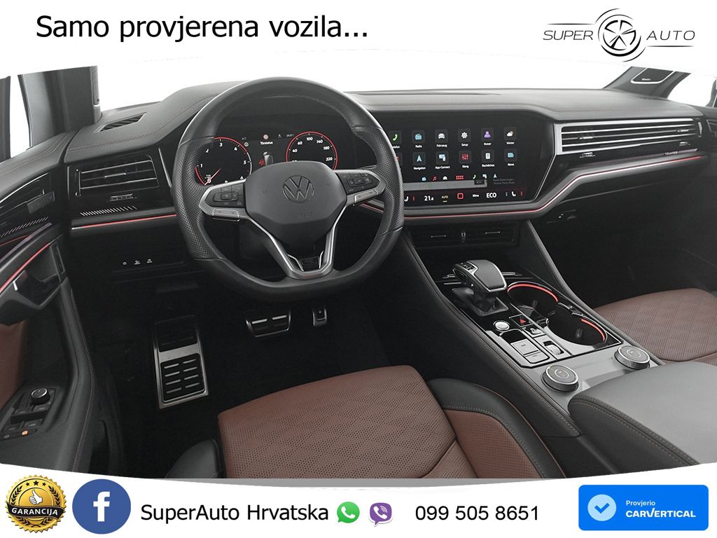 Volkswagen Touareg 3.0 V6 TDI (231 KS) 4MOTION Tiptronic ZRAČNI+ACC+GR SJED+KAM+PANO
