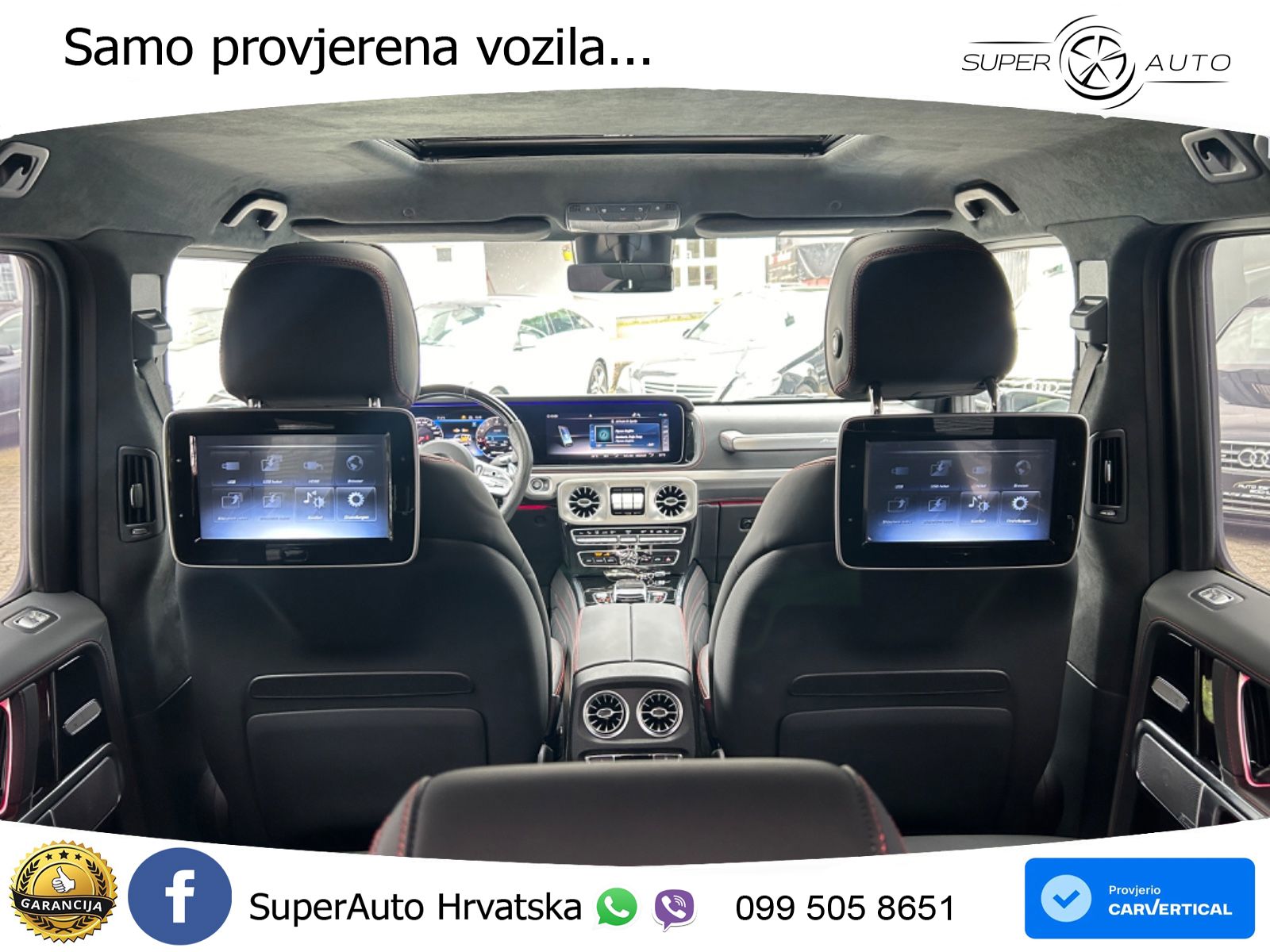 Mercedes AMG G 63 Long V8 (585 KS) 4MATIC 9G-TRONIC AMG SPEEDSHIFT TCT Superior LED+GR SJED+ACC