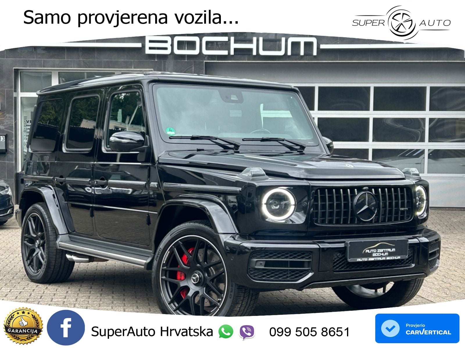 Mercedes AMG G 63 Long V8 (585 KS) 4MATIC 9G-TRONIC AMG SPEEDSHIFT TCT Superior LED+GR SJED+ACC