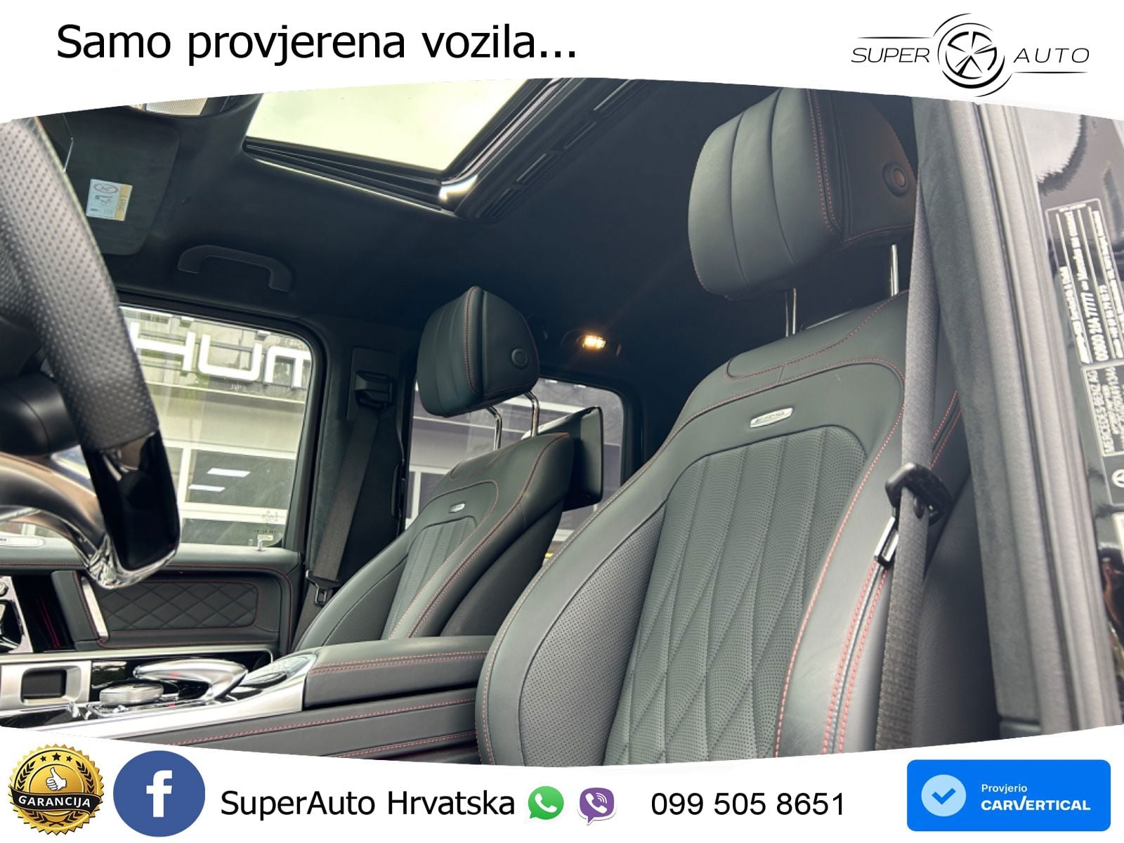 Mercedes AMG G 63 Long V8 (585 KS) 4MATIC 9G-TRONIC AMG SPEEDSHIFT TCT Superior LED+GR SJED+ACC