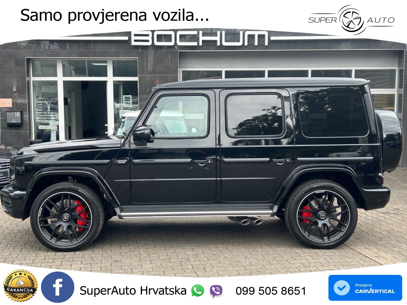 Mercedes AMG G 63 Long V8 (585 KS) 4MATIC 9G-TRONIC AMG SPEEDSHIFT TCT Superior LED+GR SJED+ACC