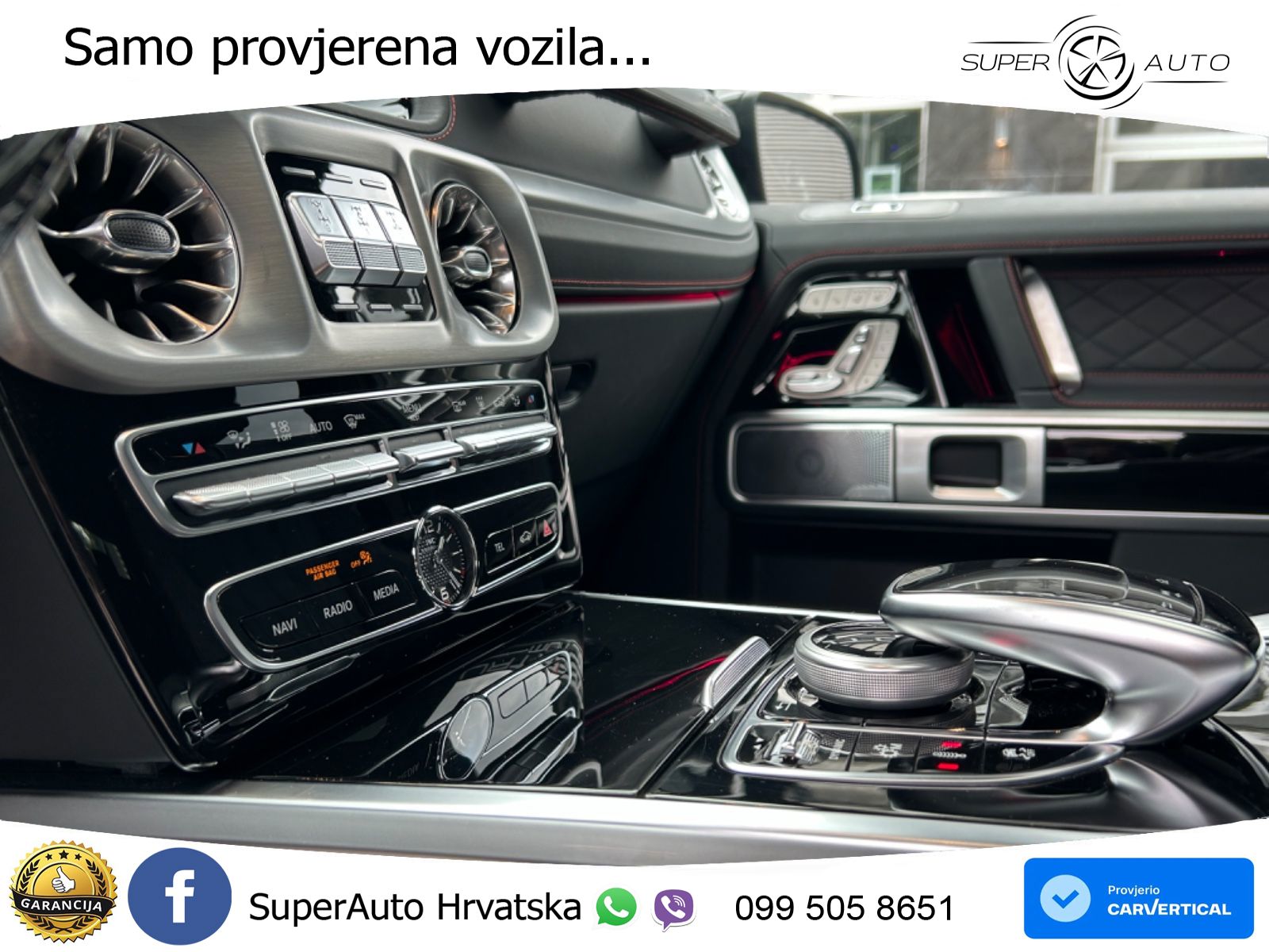 Mercedes AMG G 63 Long V8 (585 KS) 4MATIC 9G-TRONIC AMG SPEEDSHIFT TCT Superior LED+GR SJED+ACC