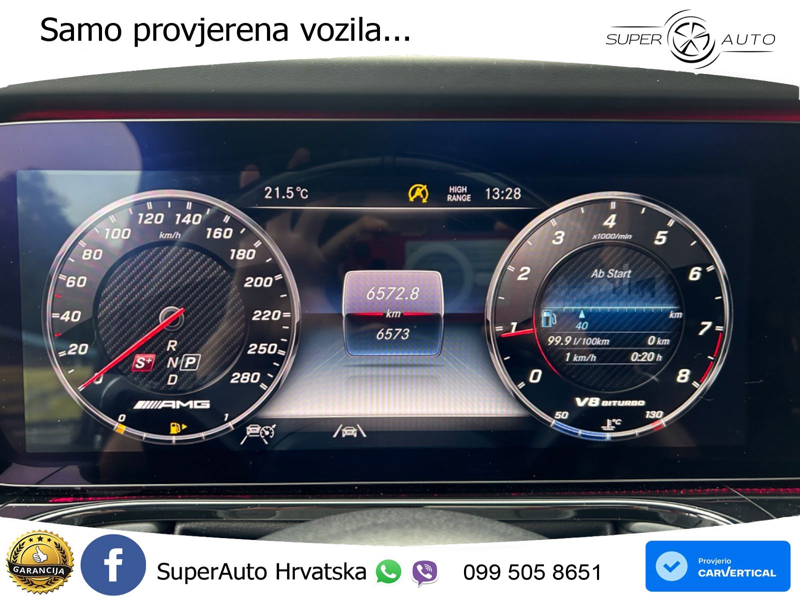 Mercedes AMG G 63 Long V8 (585 KS) 4MATIC 9G-TRONIC AMG SPEEDSHIFT TCT Superior LED+GR SJED+ACC