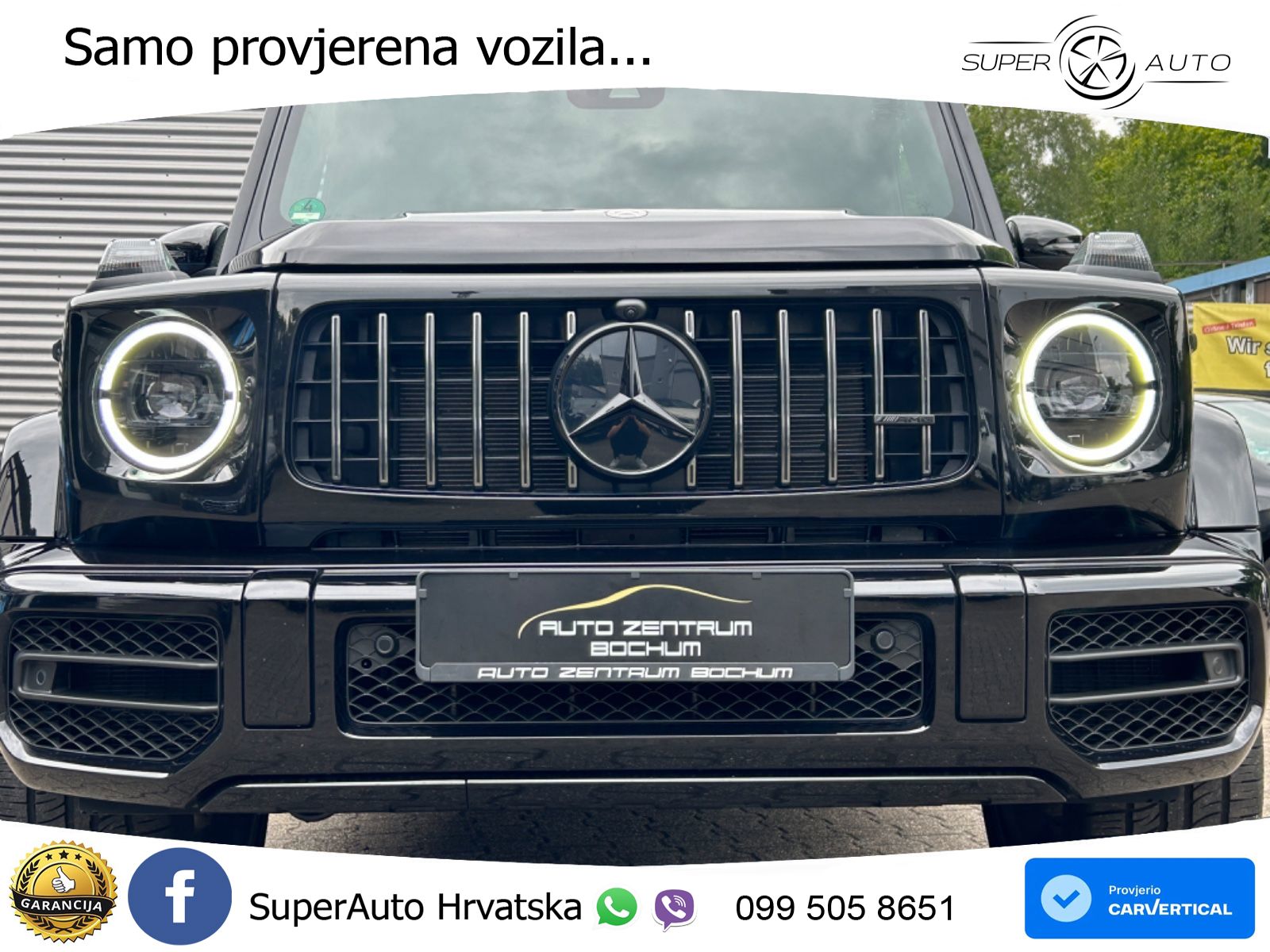Mercedes AMG G 63 Long V8 (585 KS) 4MATIC 9G-TRONIC AMG SPEEDSHIFT TCT Superior LED+GR SJED+ACC