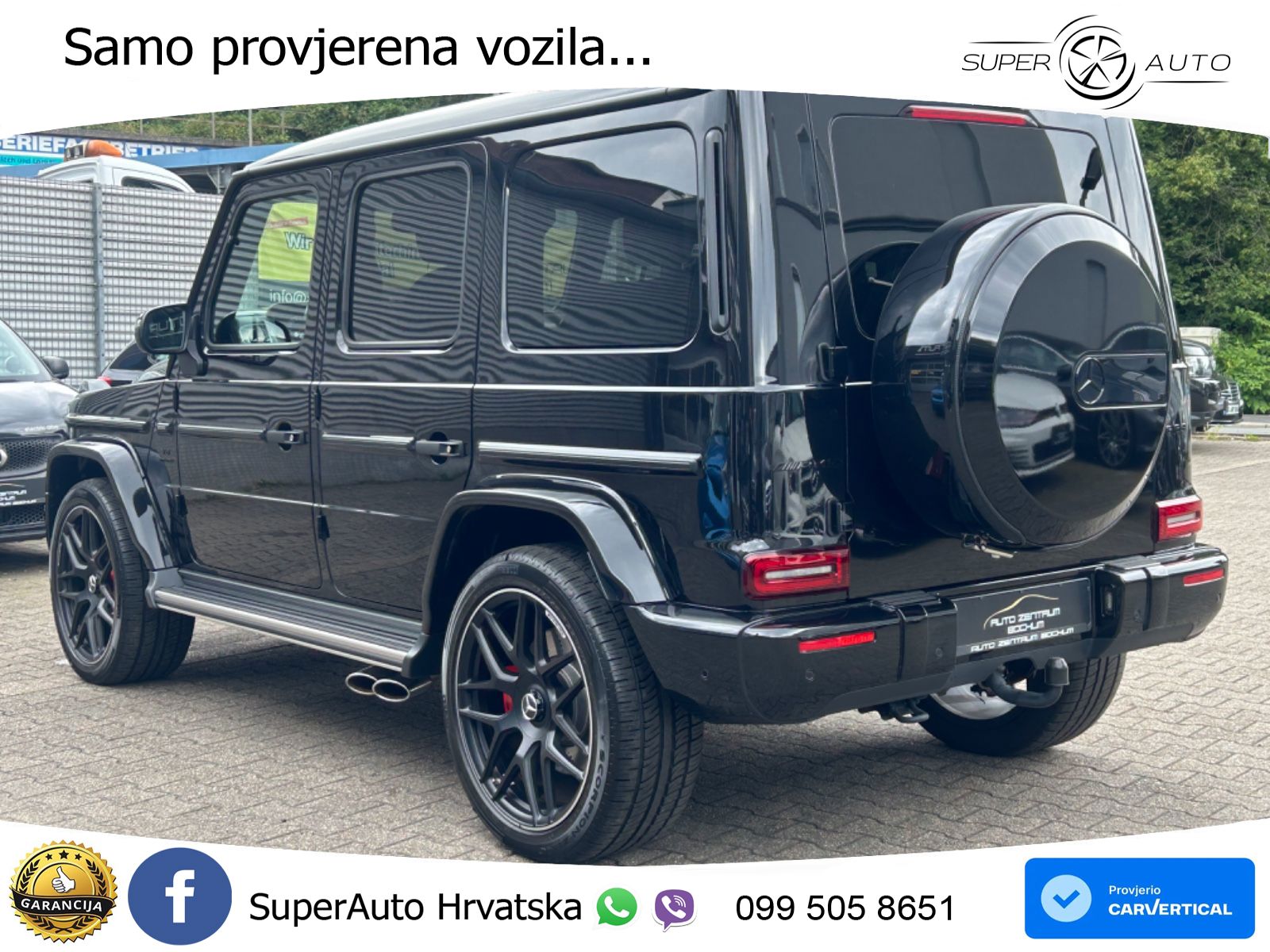 Mercedes AMG G 63 Long V8 (585 KS) 4MATIC 9G-TRONIC AMG SPEEDSHIFT TCT Superior LED+GR SJED+ACC
