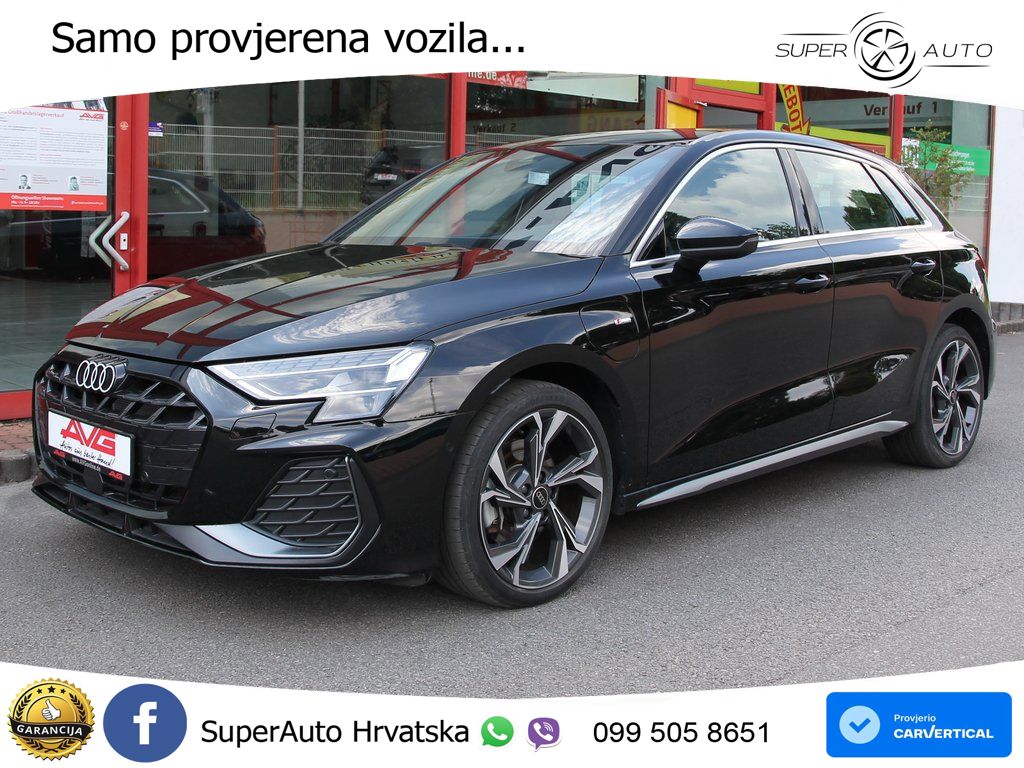 Audi A3 Sportback 40 TFSI e (204 KS) Plug-in Hybrid S tronic S line LED+ACC