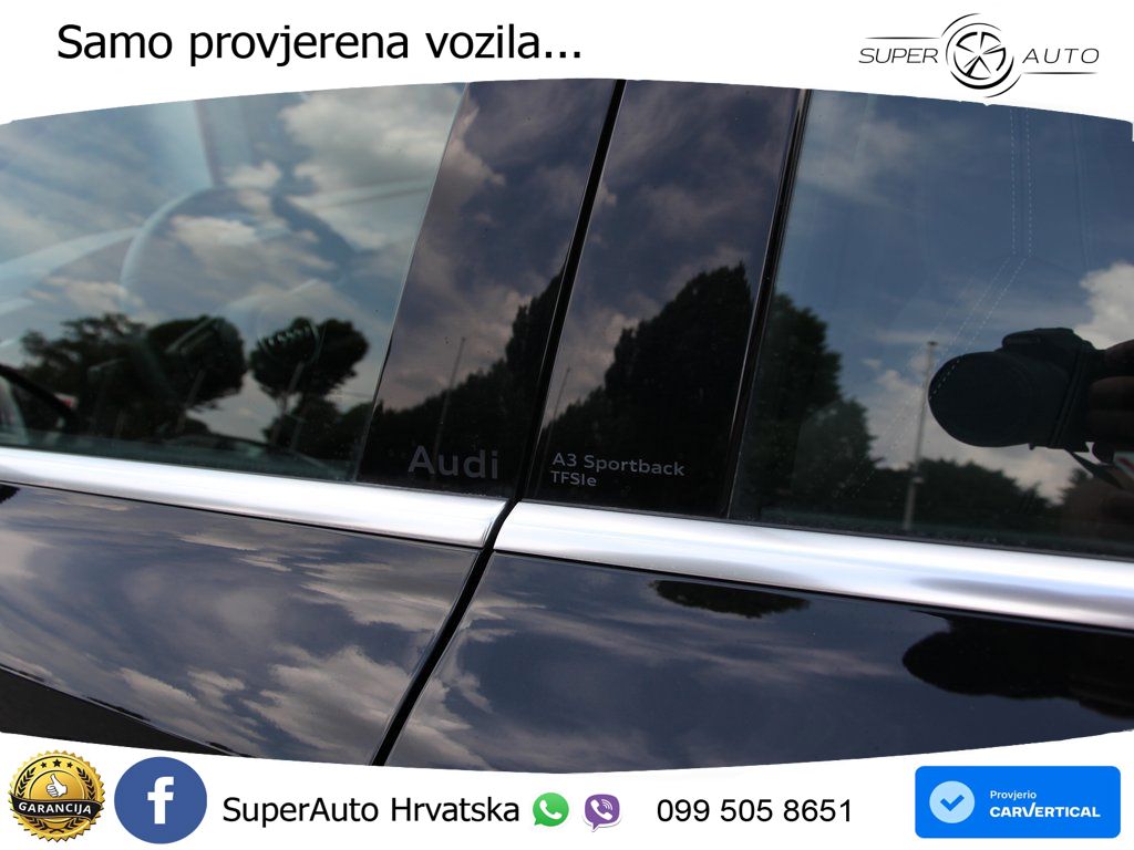 Audi A3 Sportback 40 TFSI e (204 KS) Plug-in Hybrid S tronic S line LED+ACC