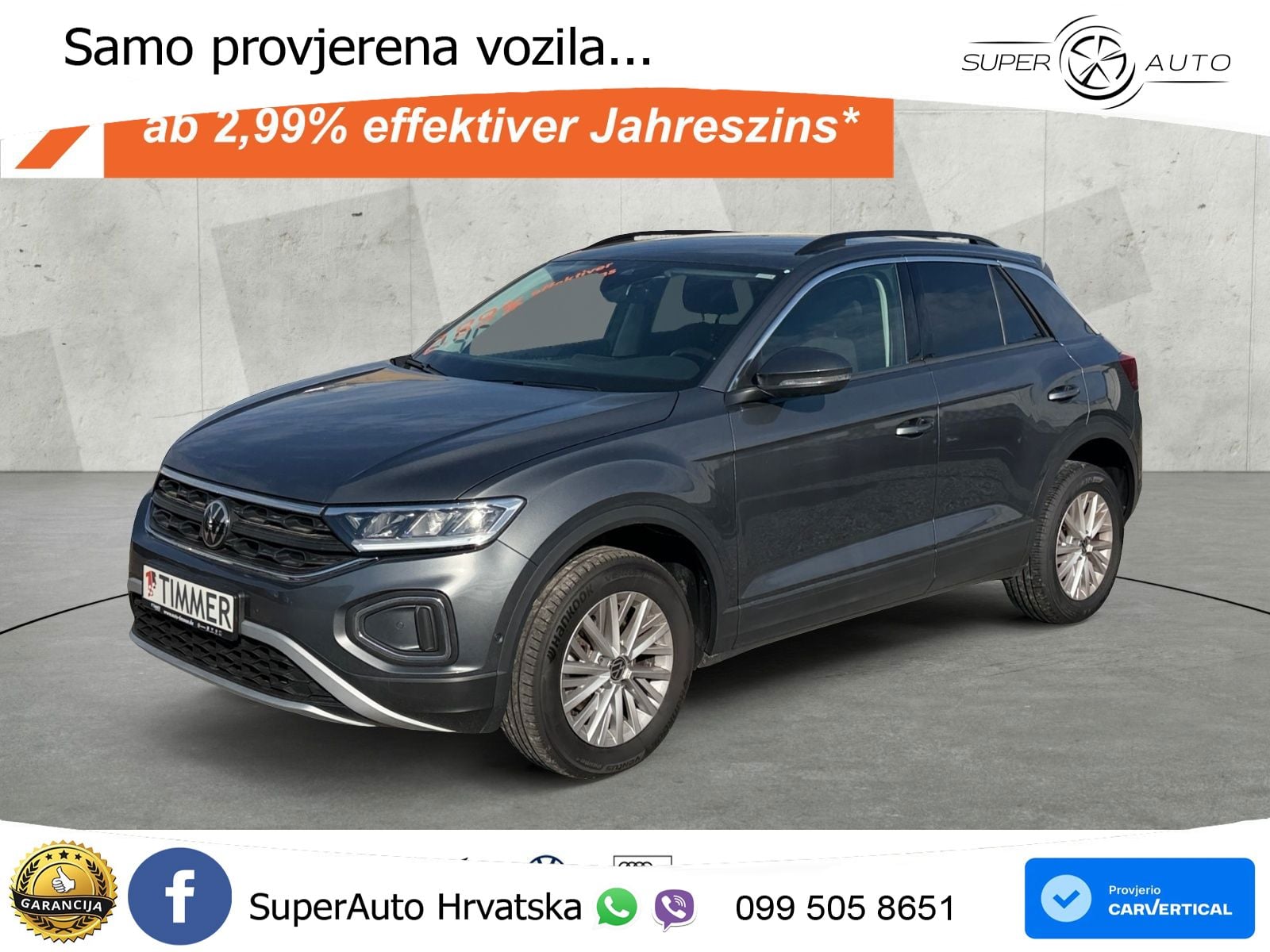 Volkswagen T-Roc 1.5 TSI (150 KS) LED+GR SJED+ACC