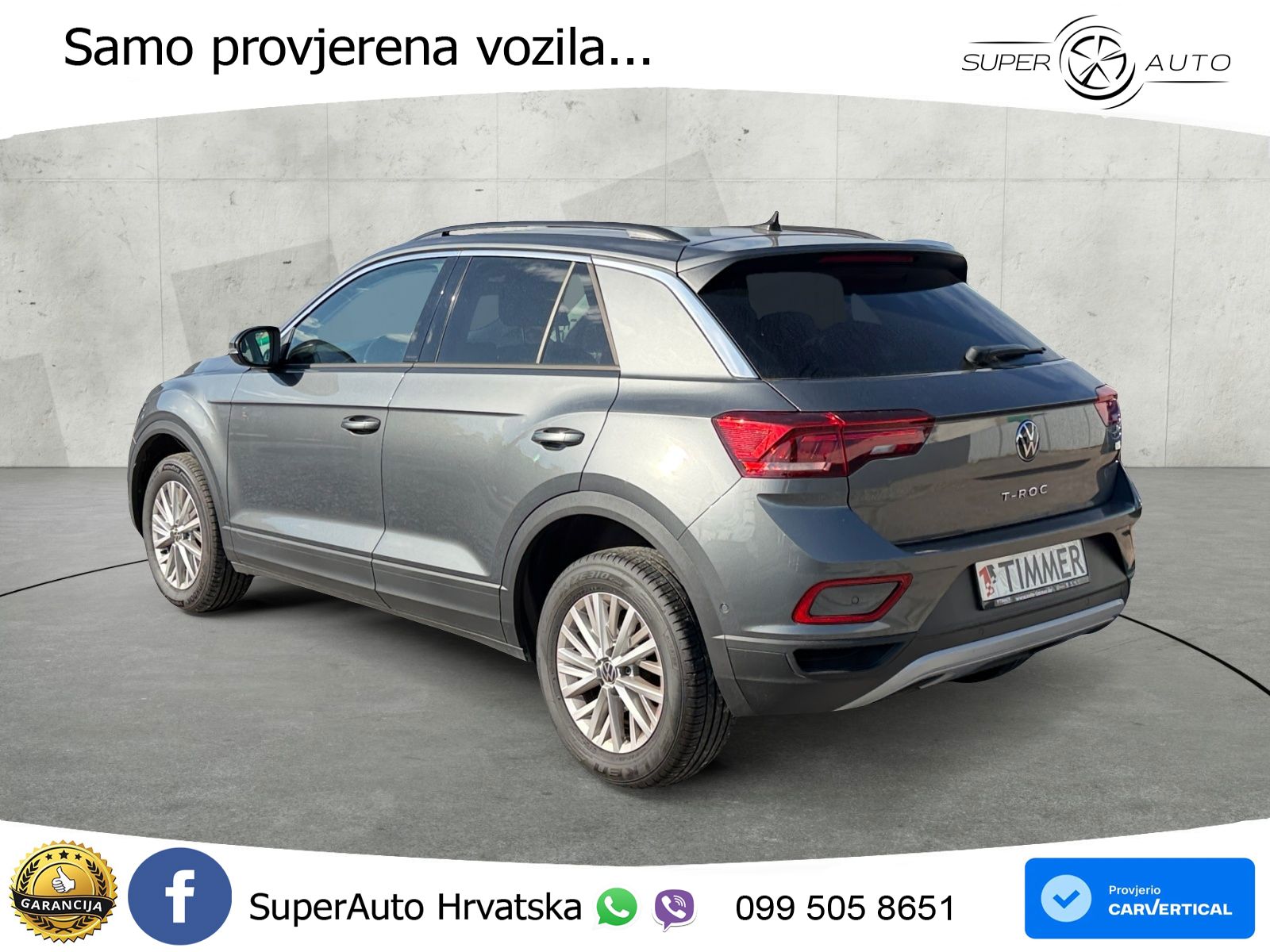Volkswagen T-Roc 1.5 TSI (150 KS) LED+GR SJED+ACC