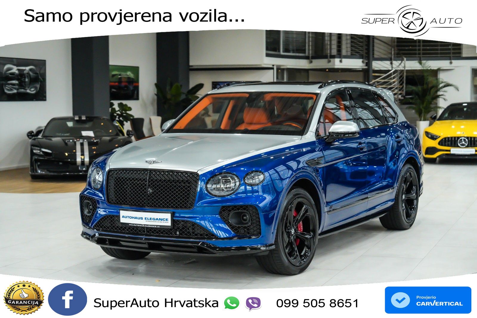 Bentley Bentayga 3.0 V6 TFSi (449 KS) AWD Automatic ACC+HEAD+4xGR SJED+360+PANO