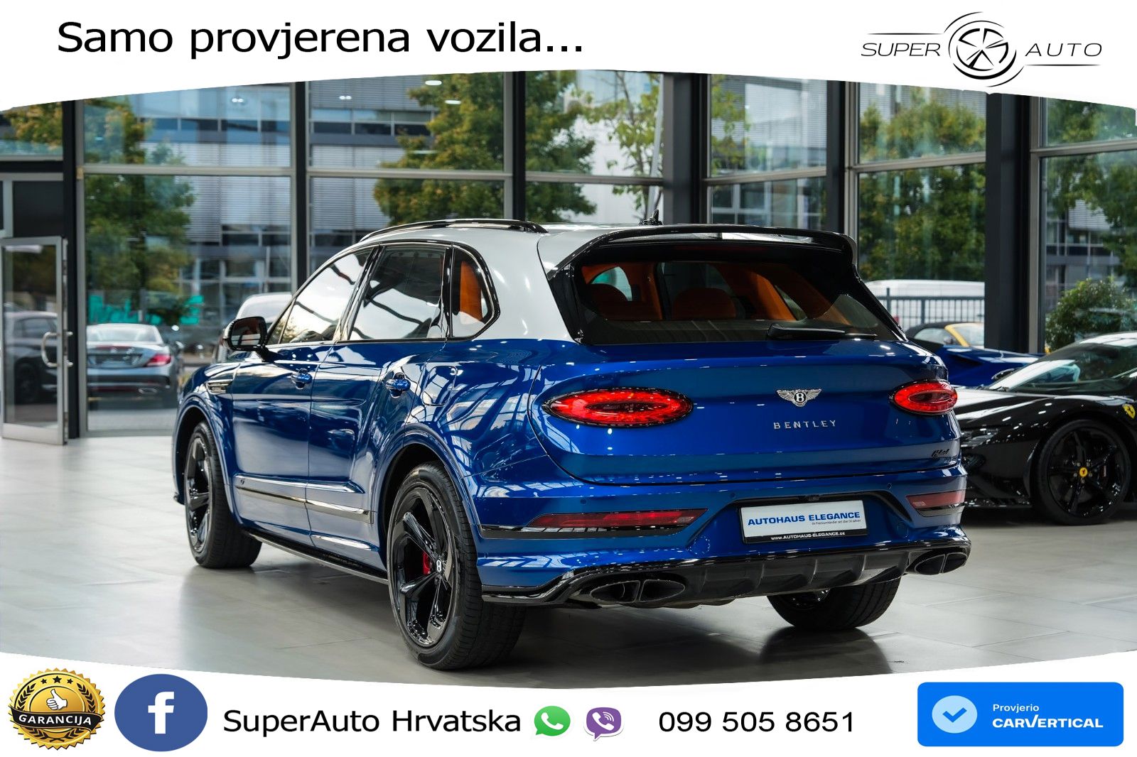 Bentley Bentayga 3.0 V6 TFSi (449 KS) AWD Automatic ACC+HEAD+4xGR SJED+360+PANO