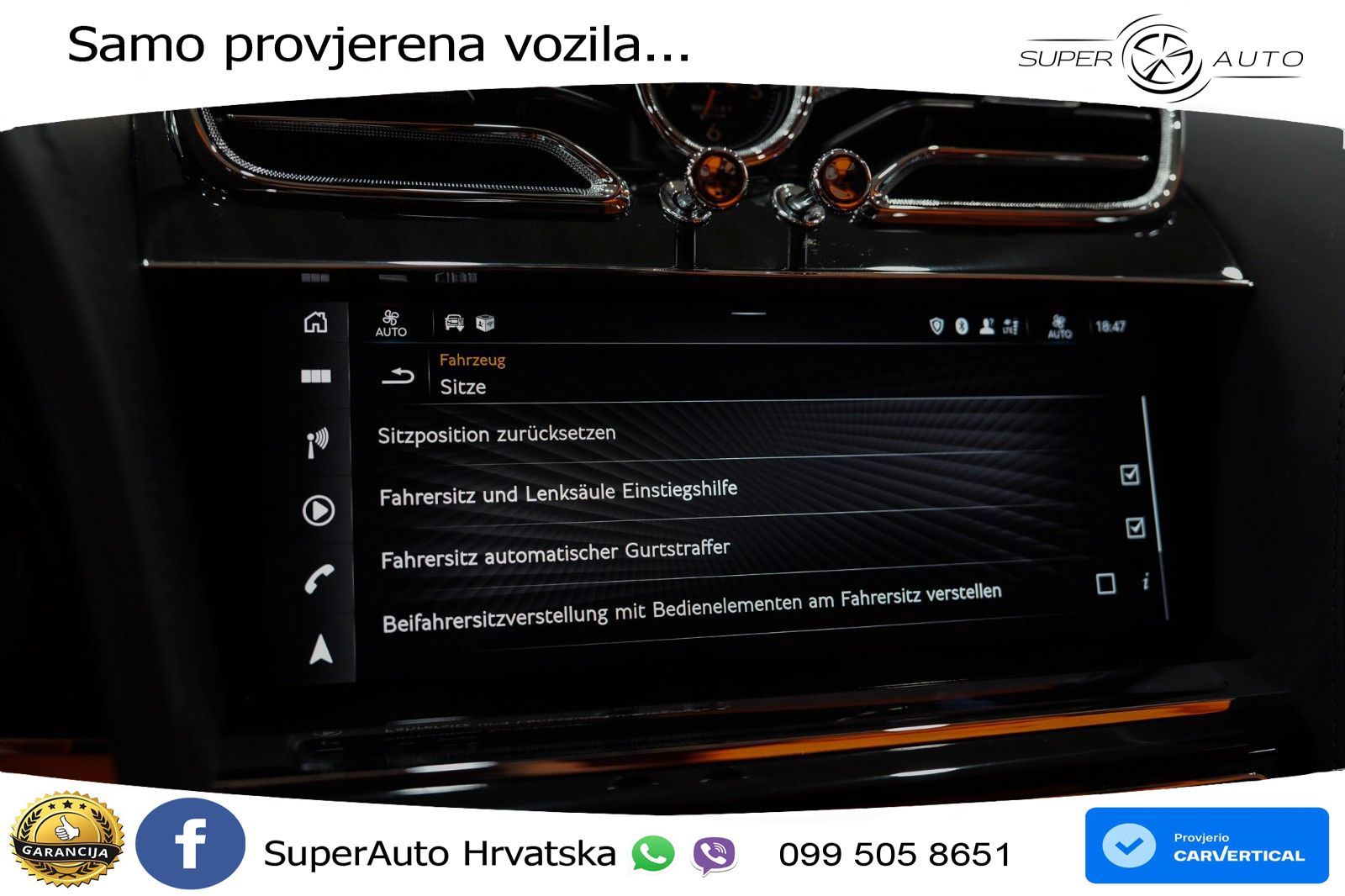 Bentley Bentayga 3.0 V6 TFSi (449 KS) AWD Automatic ACC+HEAD+4xGR SJED+360+PANO