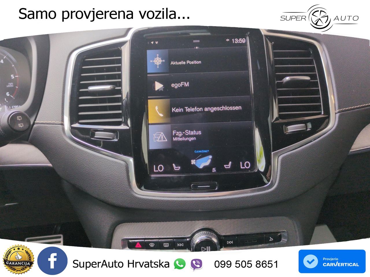 Volvo XC90 2.0 B5 Diesel AWD Automatic LED+GR SJED+ACC