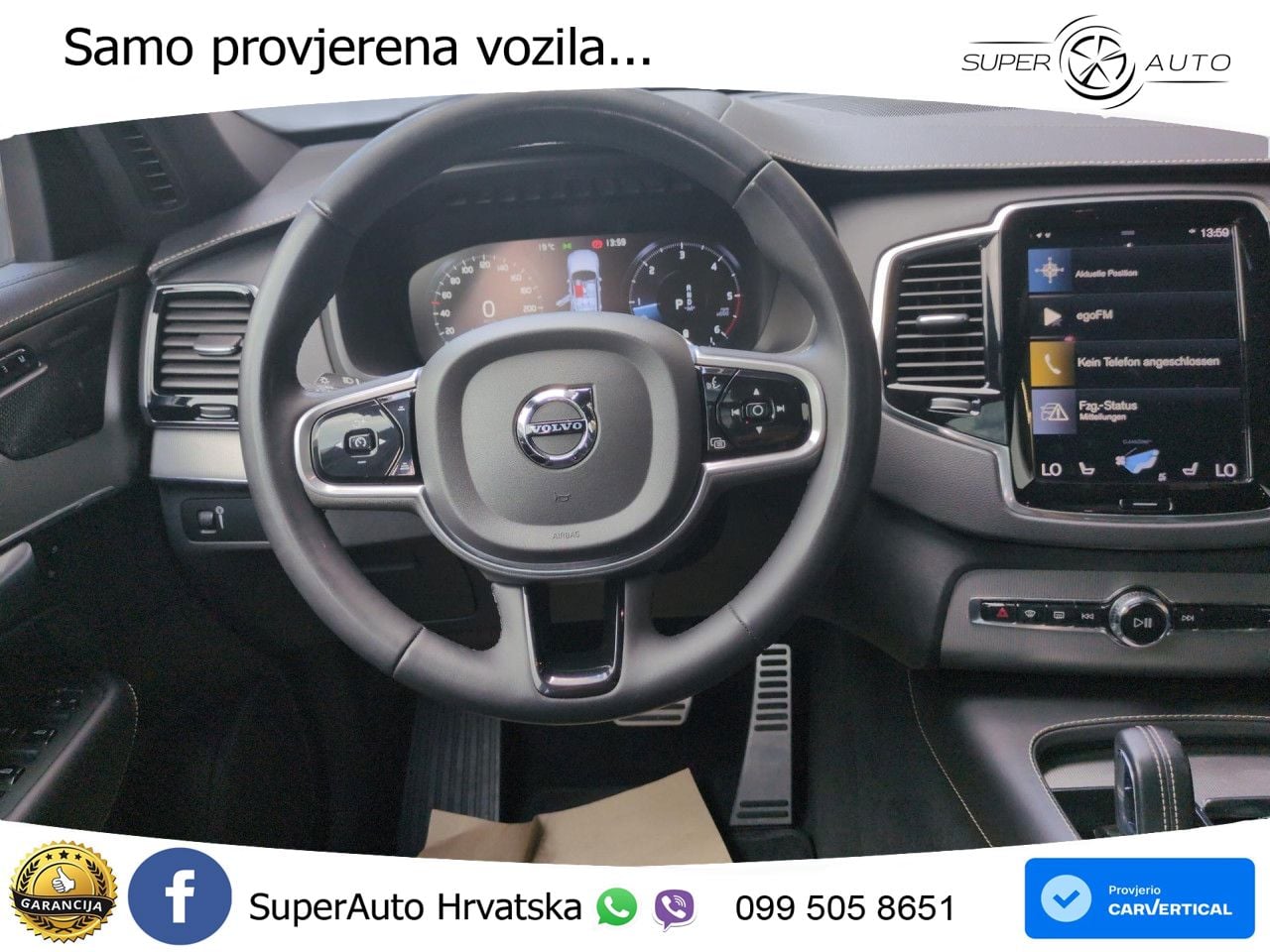 Volvo XC90 2.0 B5 Diesel AWD Automatic LED+GR SJED+ACC