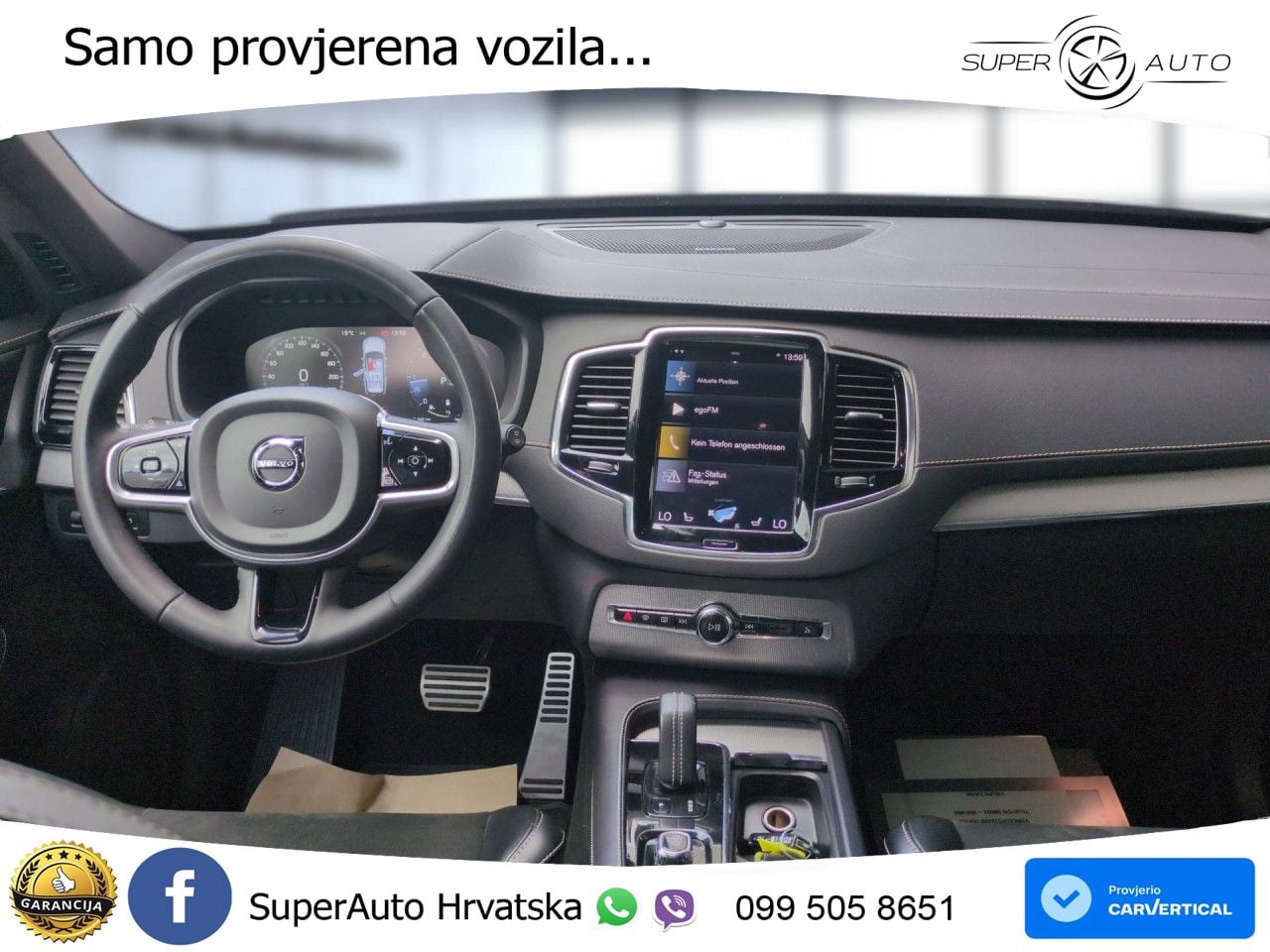Volvo XC90 2.0 B5 Diesel AWD Automatic LED+GR SJED+ACC