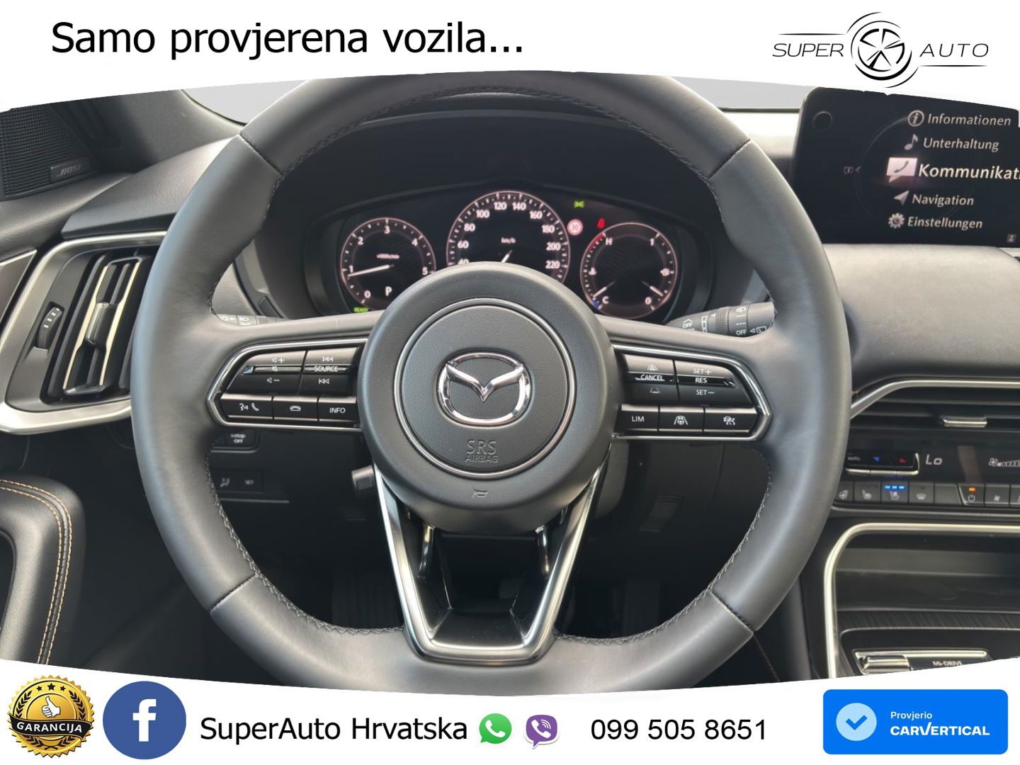 Mazda CX-60 3.3 e-Skyactiv D (254 KS) AWD Automatic MATRIX+GR SJED+KAM