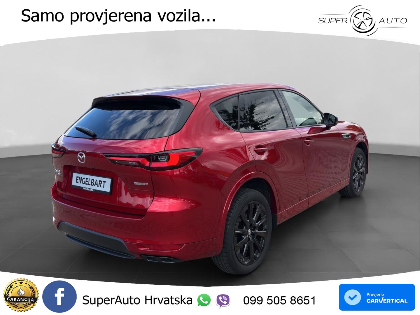 Mazda CX-60 3.3 e-Skyactiv D (254 KS) AWD Automatic MATRIX+GR SJED+KAM