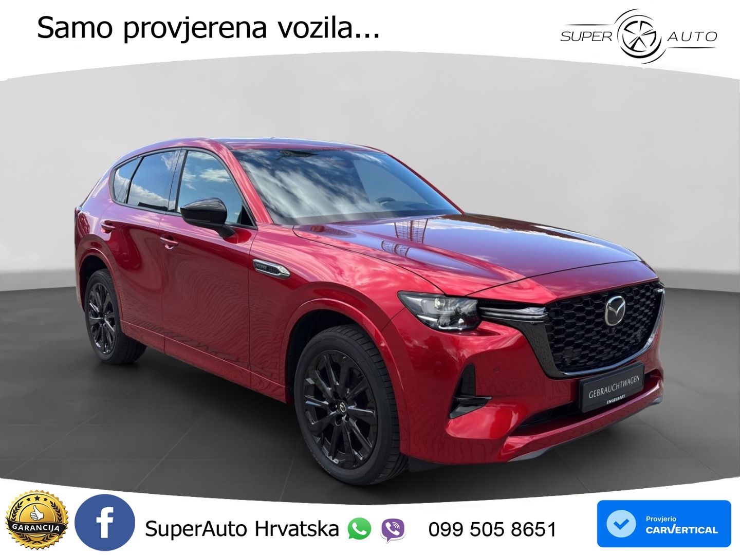 Mazda CX-60 3.3 e-Skyactiv D (254 KS) AWD Automatic MATRIX+GR SJED+KAM