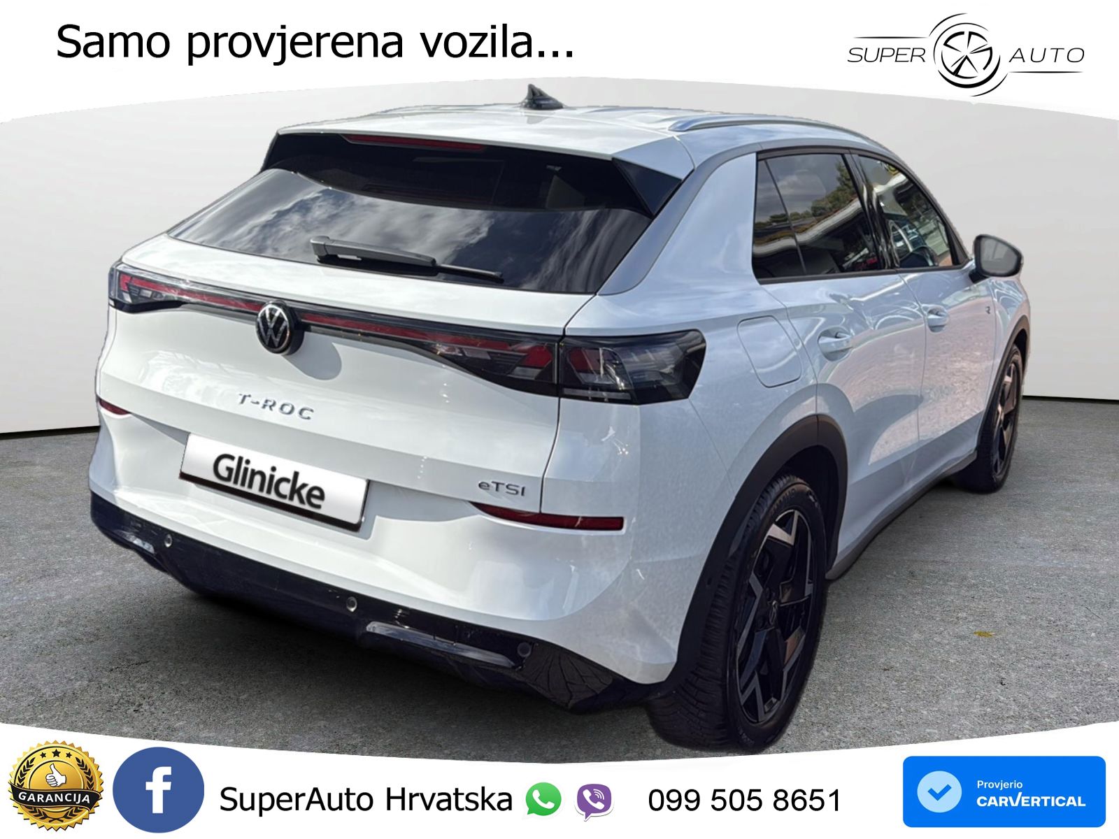 Volkswagen T-Roc 1.5 TSI (150 KS) DSG LED+GR SJED+ACC