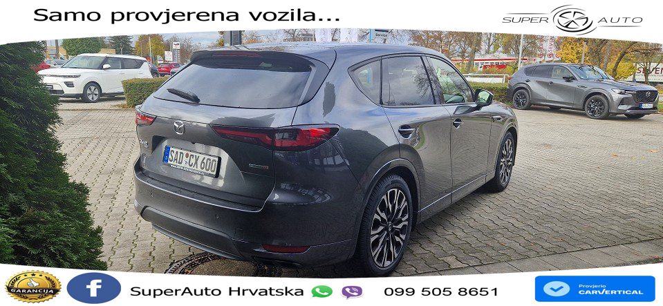 Mazda CX-60 3.3 e-Skyactiv D (254 KS) AWD Automatic MATRIX+GR SJED+KAM