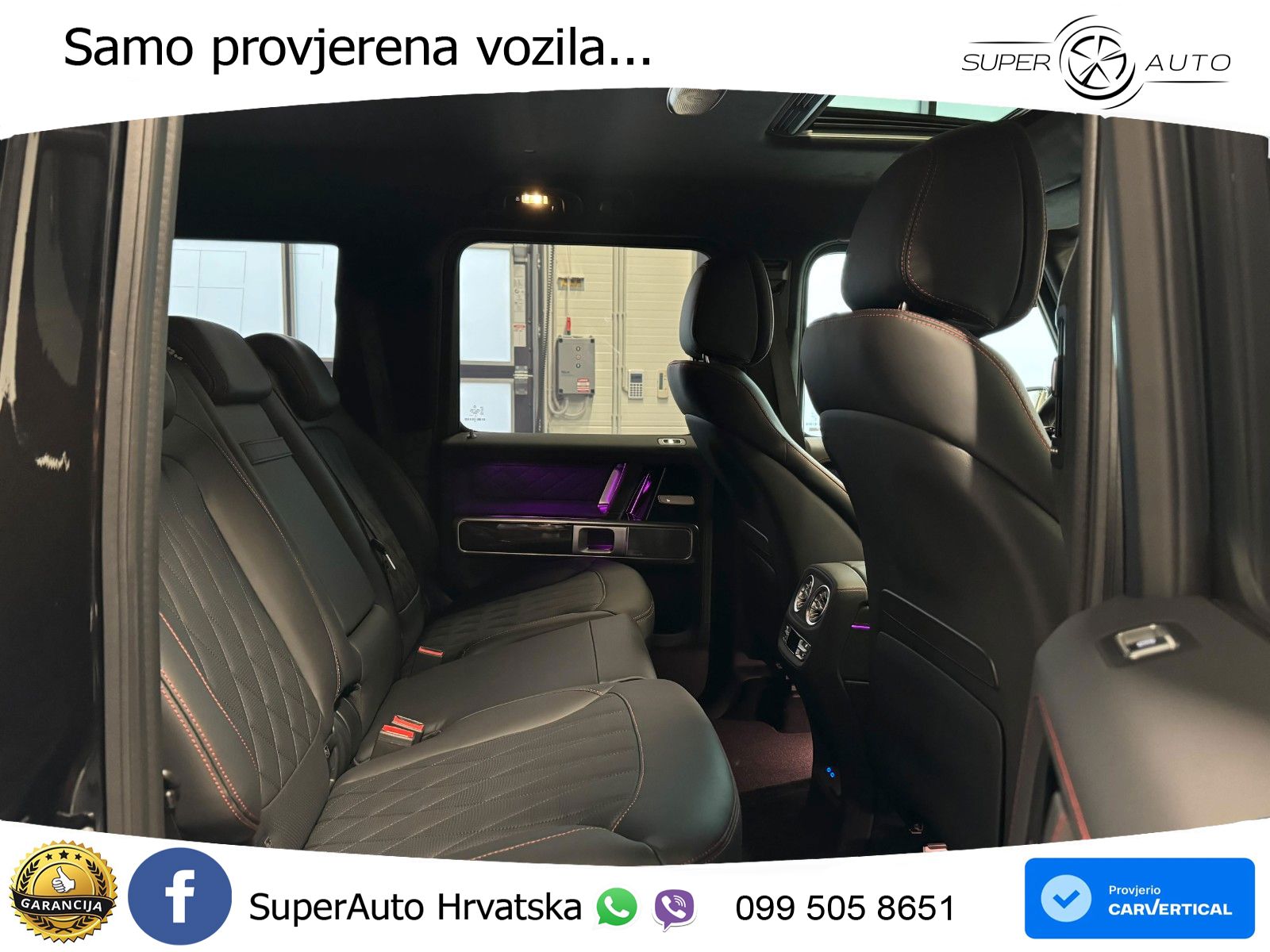 Mercedes AMG G 63 Long V8 (585 KS) 4MATIC 9G-TRONIC AMG SPEEDSHIFT TCT ACC+HEAD+4xGR SJED+360+PANO