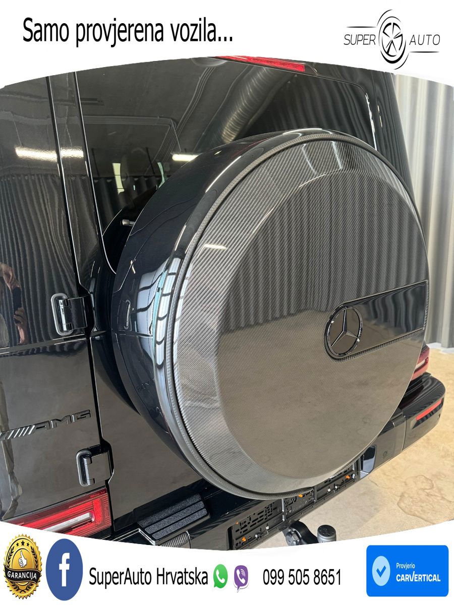 Mercedes AMG G 63 Long V8 (585 KS) 4MATIC 9G-TRONIC AMG SPEEDSHIFT TCT ACC+HEAD+4xGR SJED+360+PANO