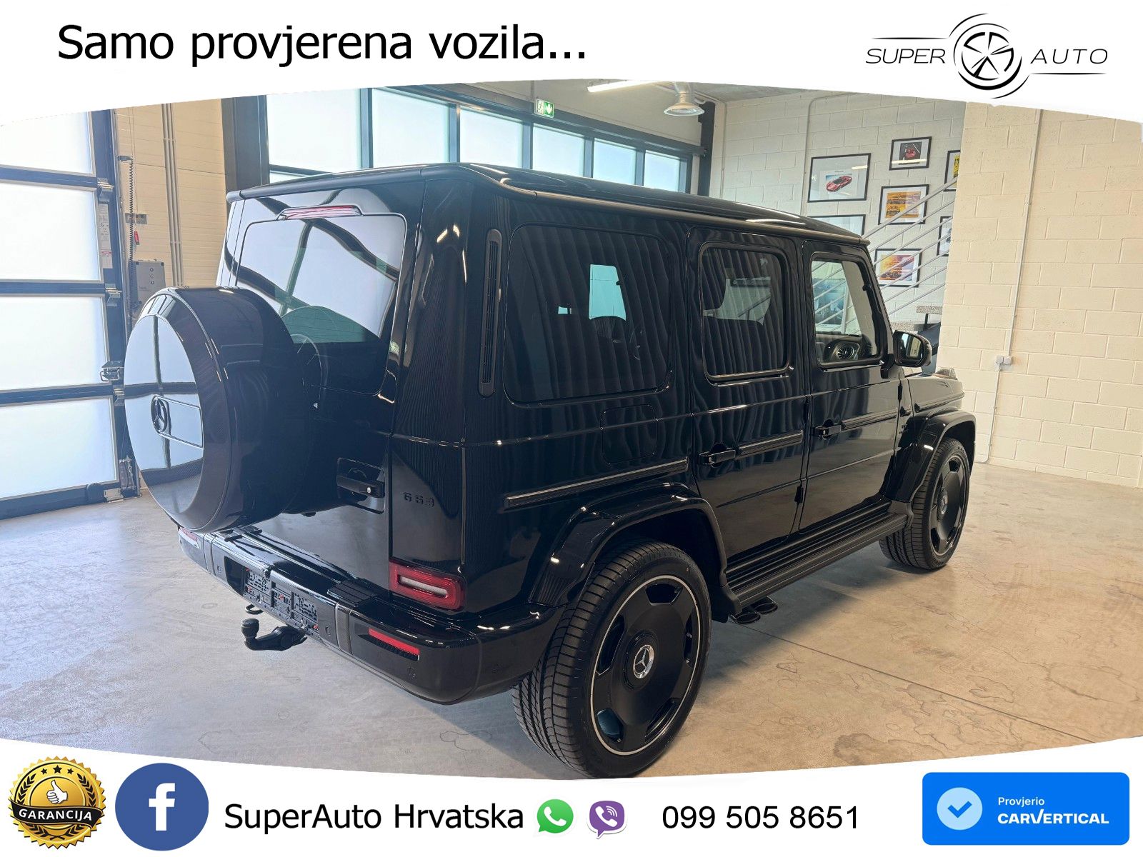 Mercedes AMG G 63 Long V8 (585 KS) 4MATIC 9G-TRONIC AMG SPEEDSHIFT TCT ACC+HEAD+4xGR SJED+360+PANO