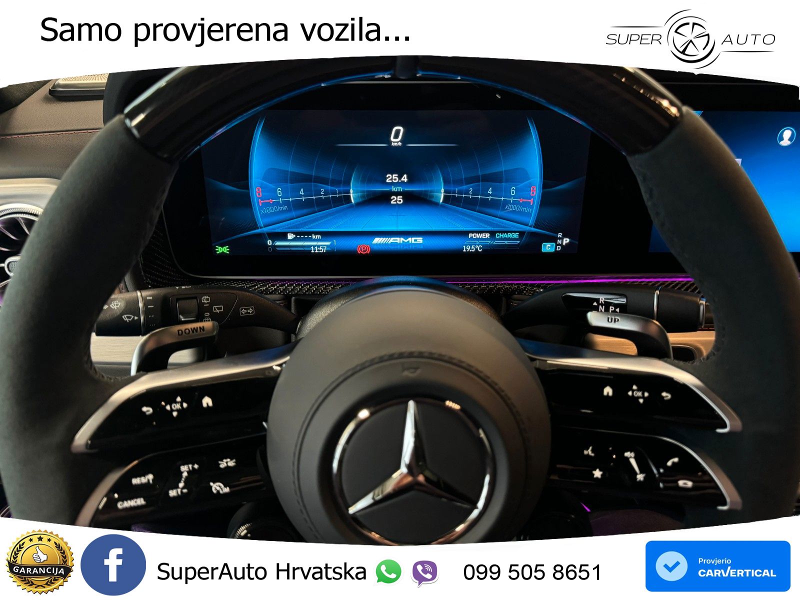 Mercedes AMG G 63 Long V8 (585 KS) 4MATIC 9G-TRONIC AMG SPEEDSHIFT TCT ACC+HEAD+4xGR SJED+360+PANO