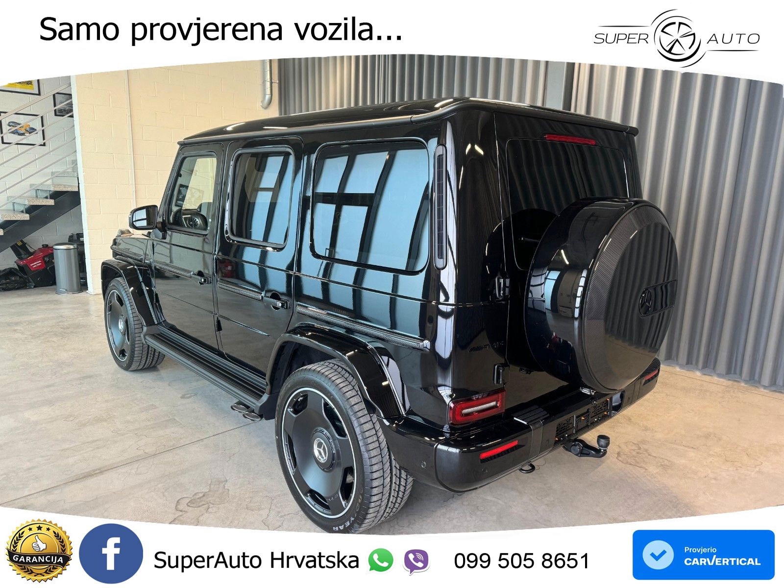 Mercedes AMG G 63 Long V8 (585 KS) 4MATIC 9G-TRONIC AMG SPEEDSHIFT TCT ACC+HEAD+4xGR SJED+360+PANO
