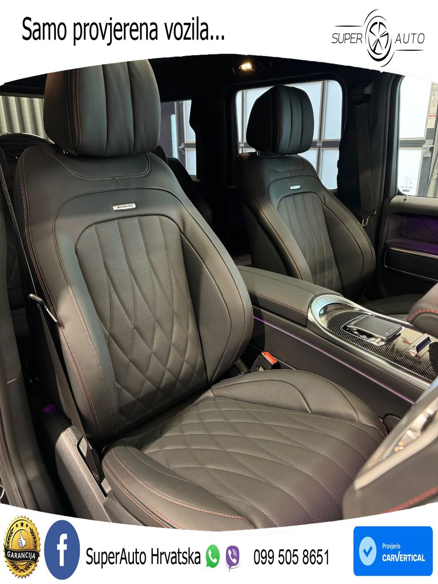 Mercedes AMG G 63 Long V8 (585 KS) 4MATIC 9G-TRONIC AMG SPEEDSHIFT TCT ACC+HEAD+4xGR SJED+360+PANO