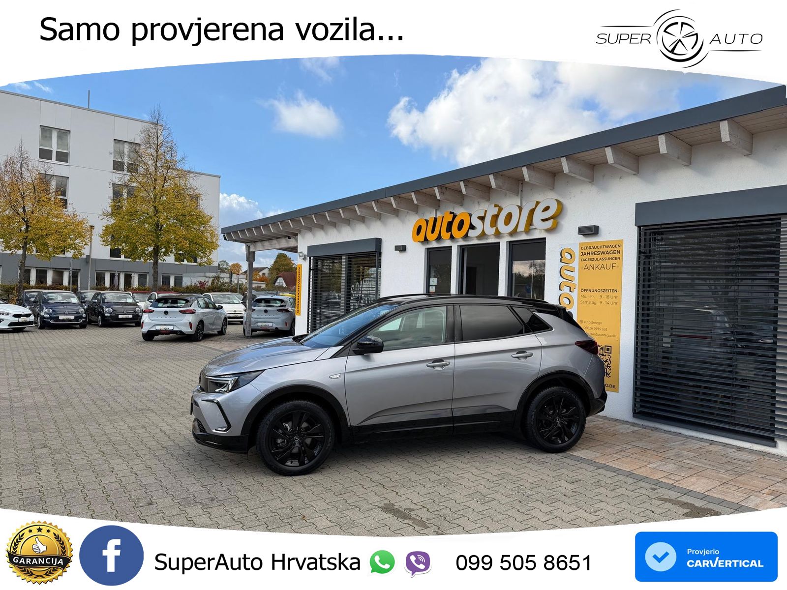 Opel Grandland 1.2i Turbo (130 KS) Automatic GS LED+GR SJED+ACC