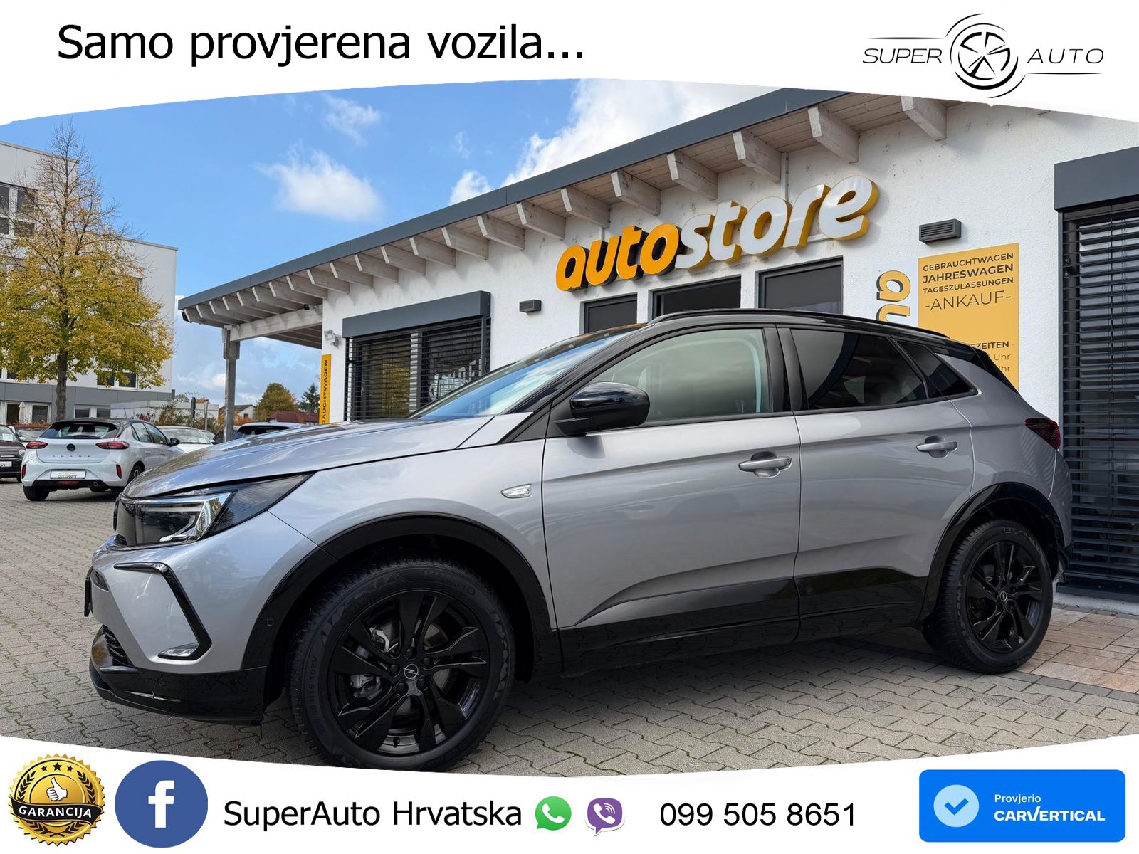 Opel Grandland 1.2i Turbo (130 KS) Automatic GS LED+GR SJED+ACC
