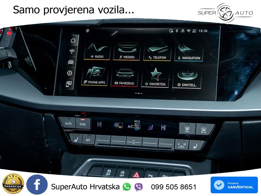 Audi A3 Sportback 30 TFSI (116 KS) Mild Hybrid S tronic