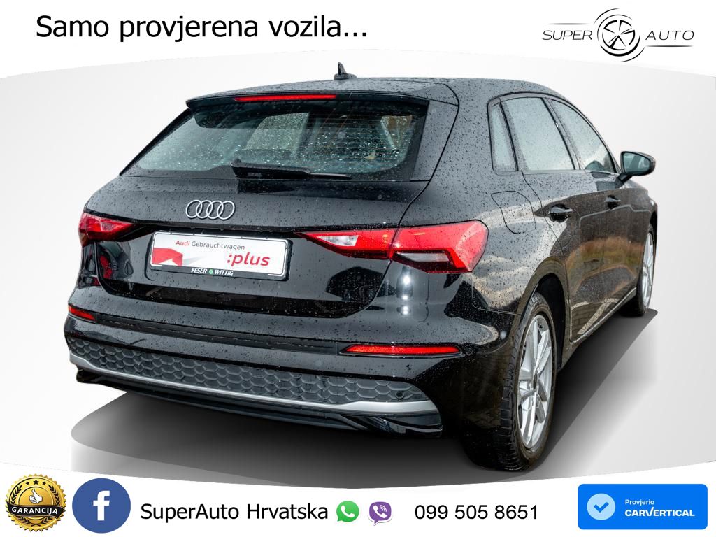 Audi A3 Sportback 30 TFSI (116 KS) Mild Hybrid S tronic