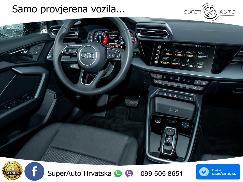 Audi A3 Sportback 30 TFSI (116 KS) Mild Hybrid S tronic