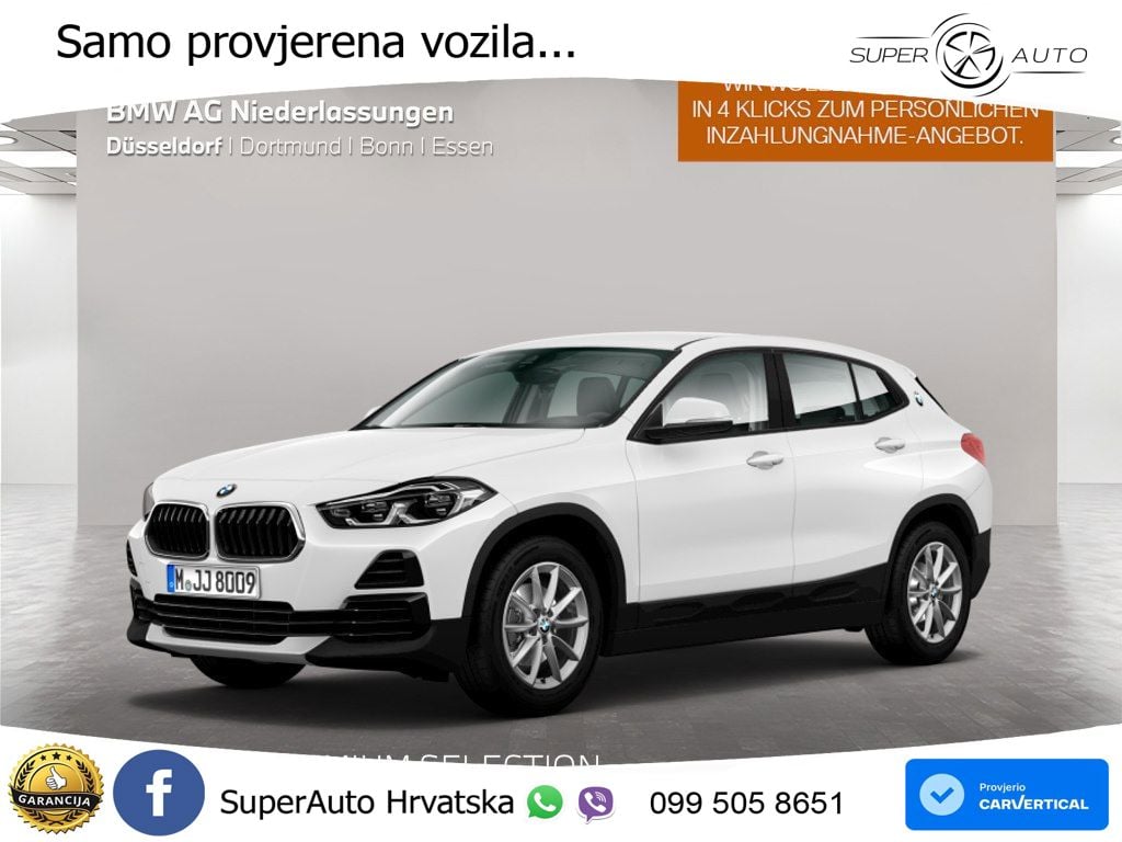 BMW X2 sDrive18d Steptronic LED+GR SJED+ACC