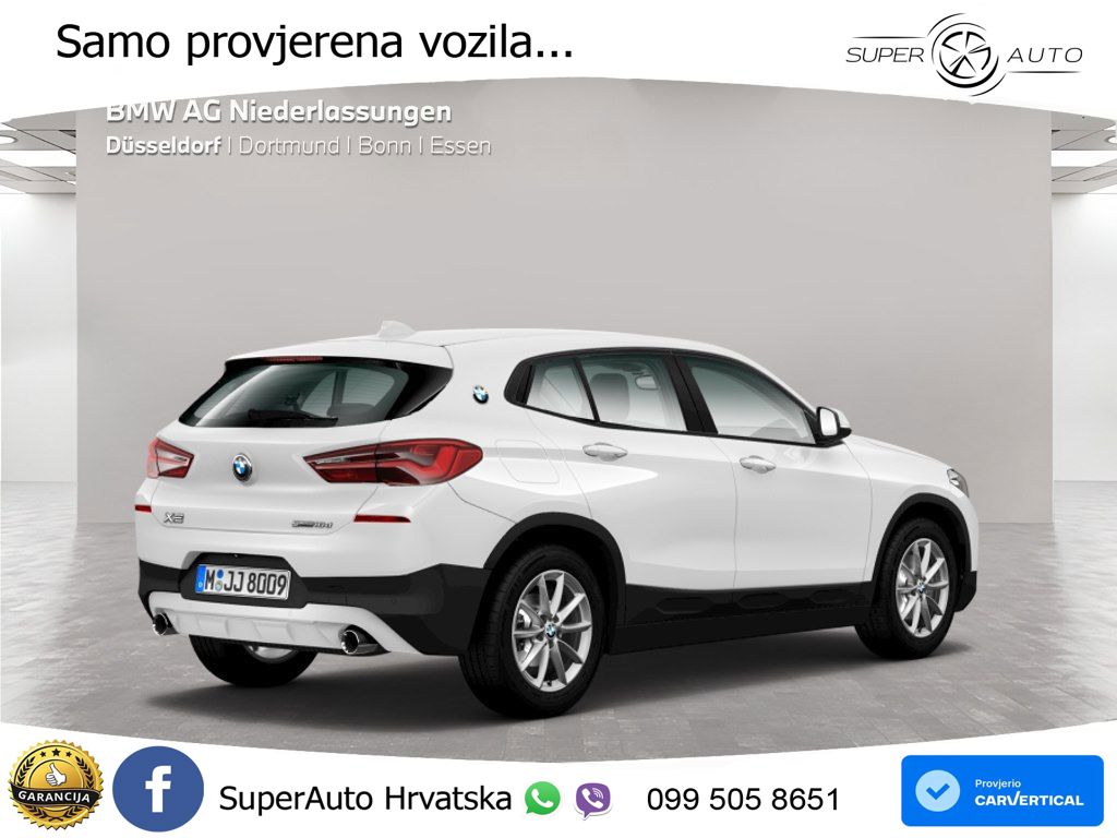 BMW X2 sDrive18d Steptronic LED+GR SJED+ACC