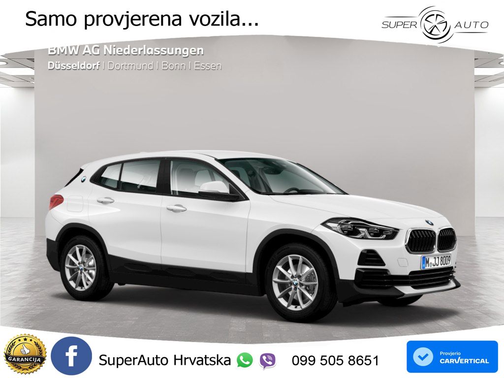 BMW X2 sDrive18d Steptronic LED+GR SJED+ACC