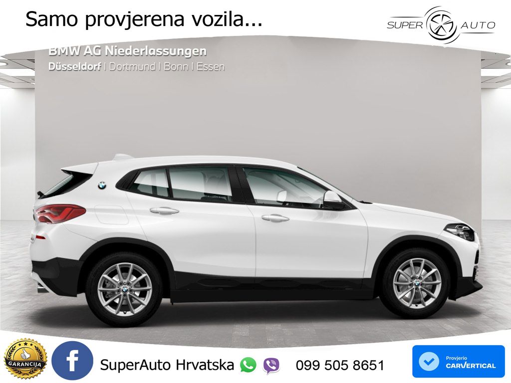 BMW X2 sDrive18d Steptronic LED+GR SJED+ACC