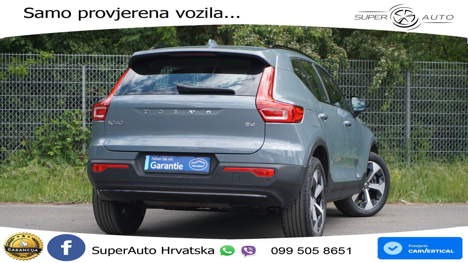 Volvo XC40 2.0 B4 AWD 197 KS Automatic LED+GR SJED+ACC