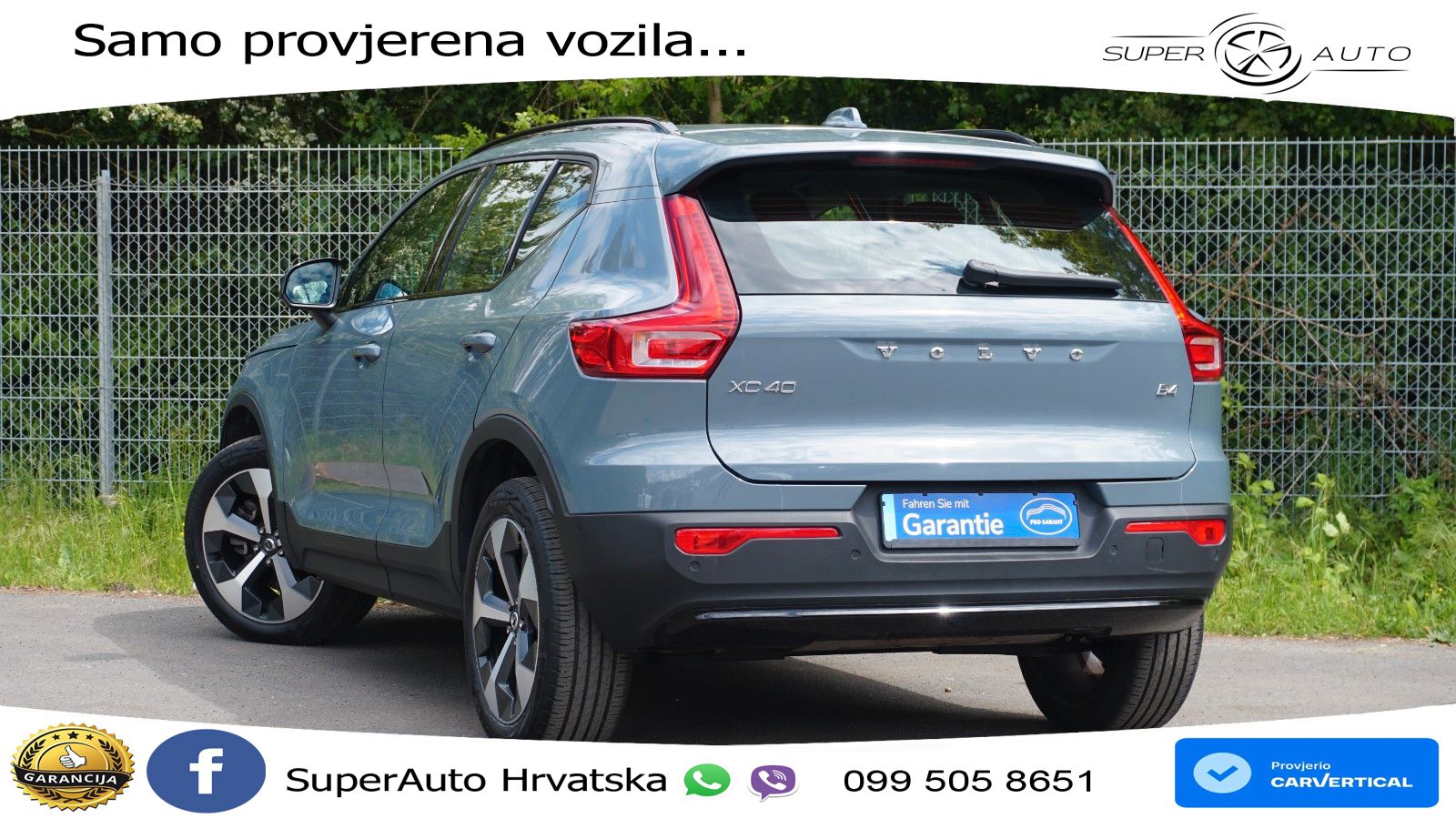 Volvo XC40 2.0 B4 AWD 197 KS Automatic LED+GR SJED+ACC